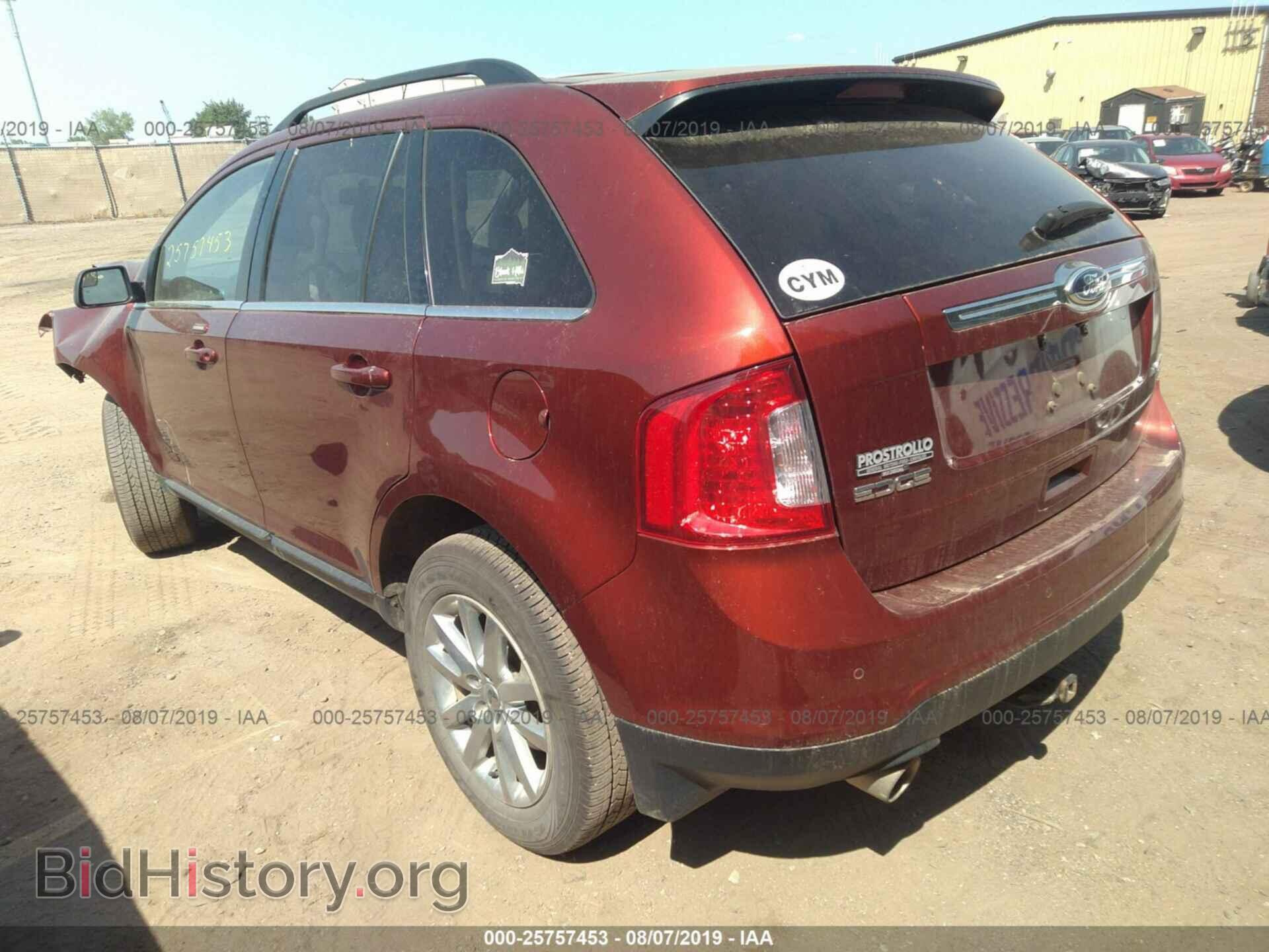2014 FORD EDGE - VIN: 2FMDK4KC1EBA46643 - Фото 3