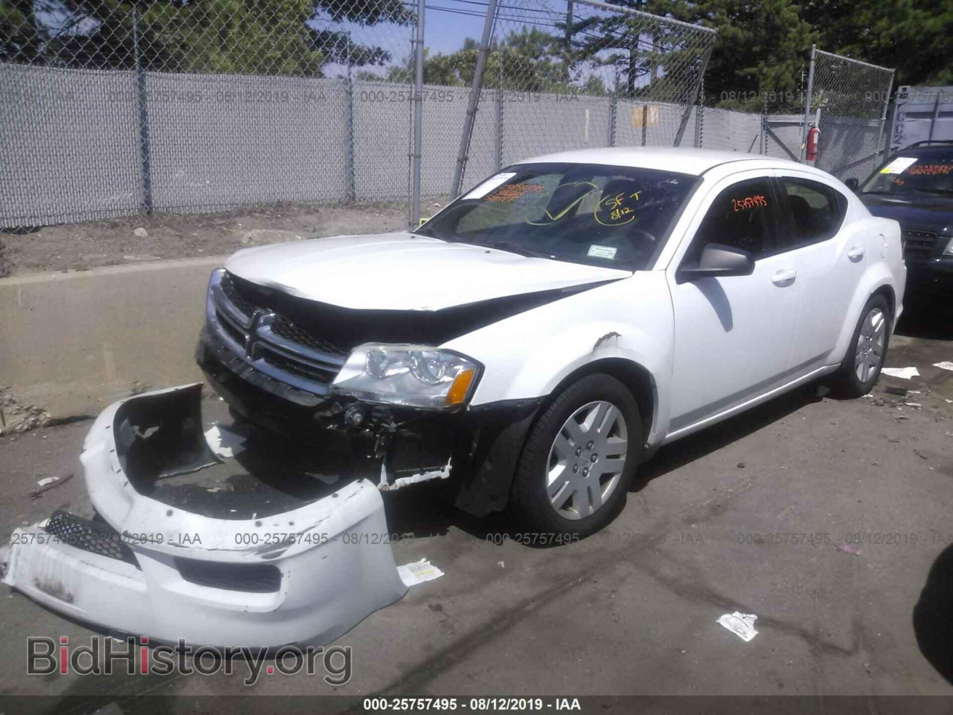 2013 DODGE AVENGER - VIN: 1C3CDZAG8DN756481 - Фото 2