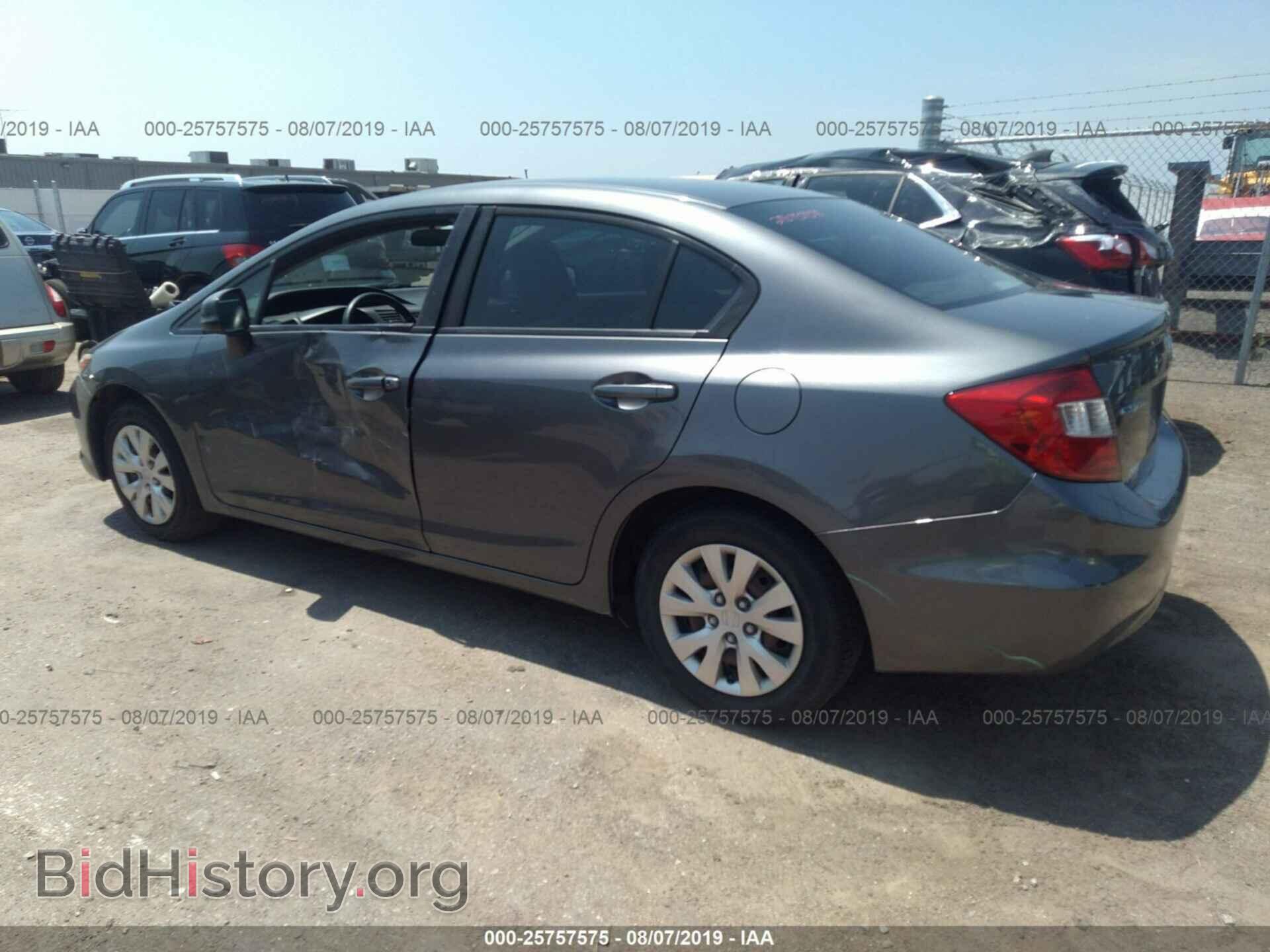 2012 HONDA CIVIC - VIN: 19XFB2F54CE091658 - Фото 3