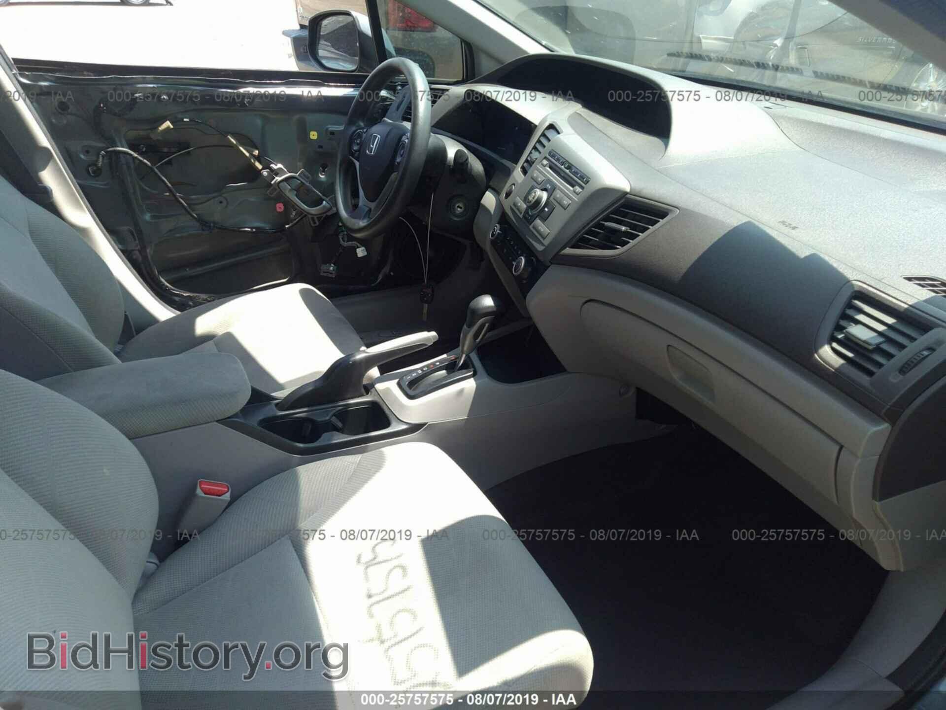 2012 HONDA CIVIC - VIN: 19XFB2F54CE091658 - Фото 5