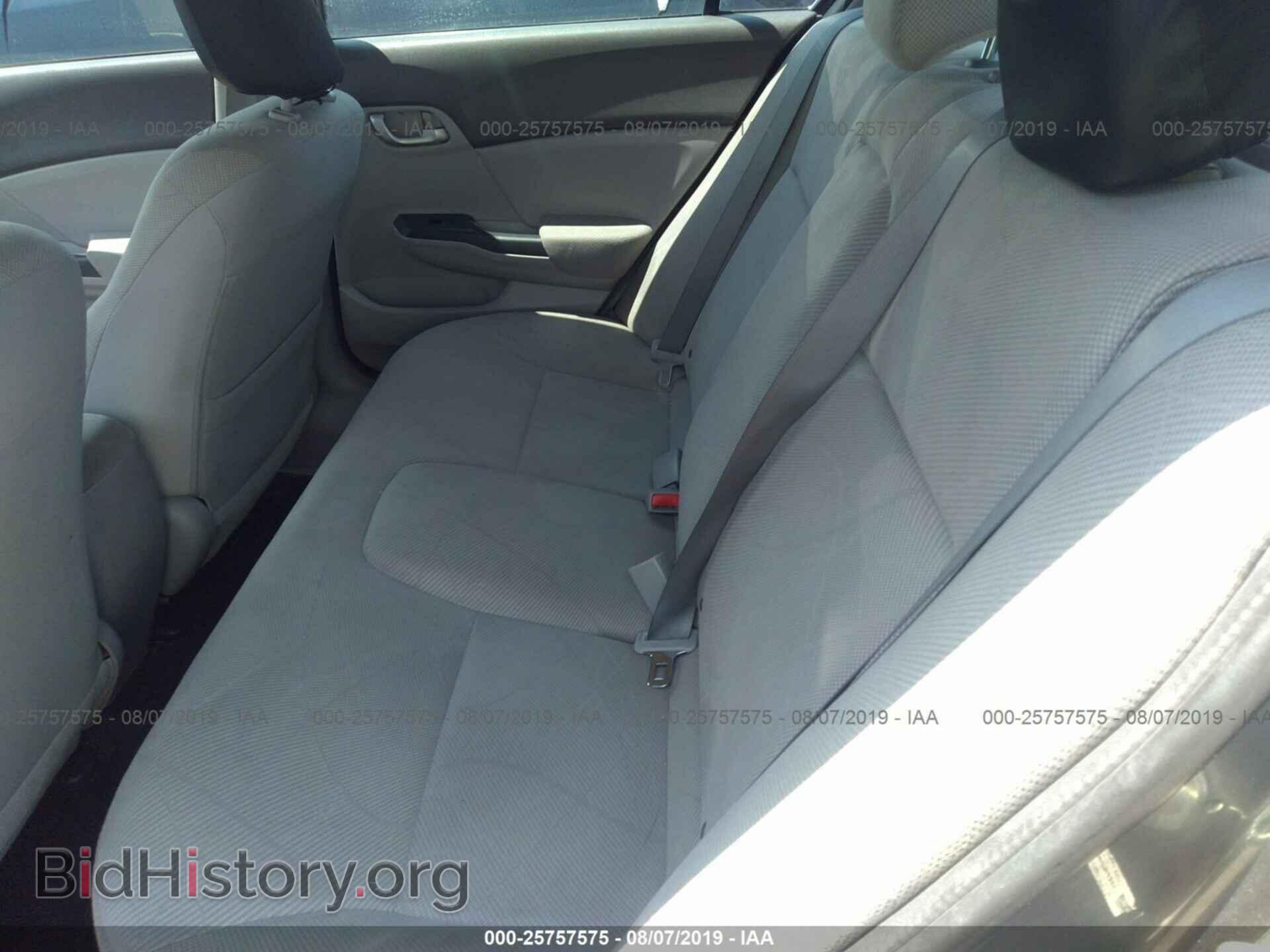 2012 HONDA CIVIC - VIN: 19XFB2F54CE091658 - Фото 8