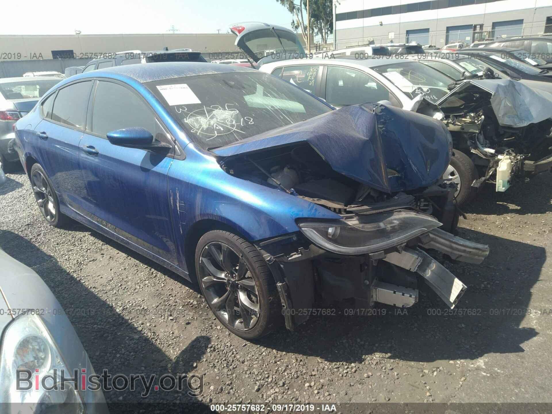 Фотография 1C3CCCBB8GN134468 - CHRYSLER 200 2016