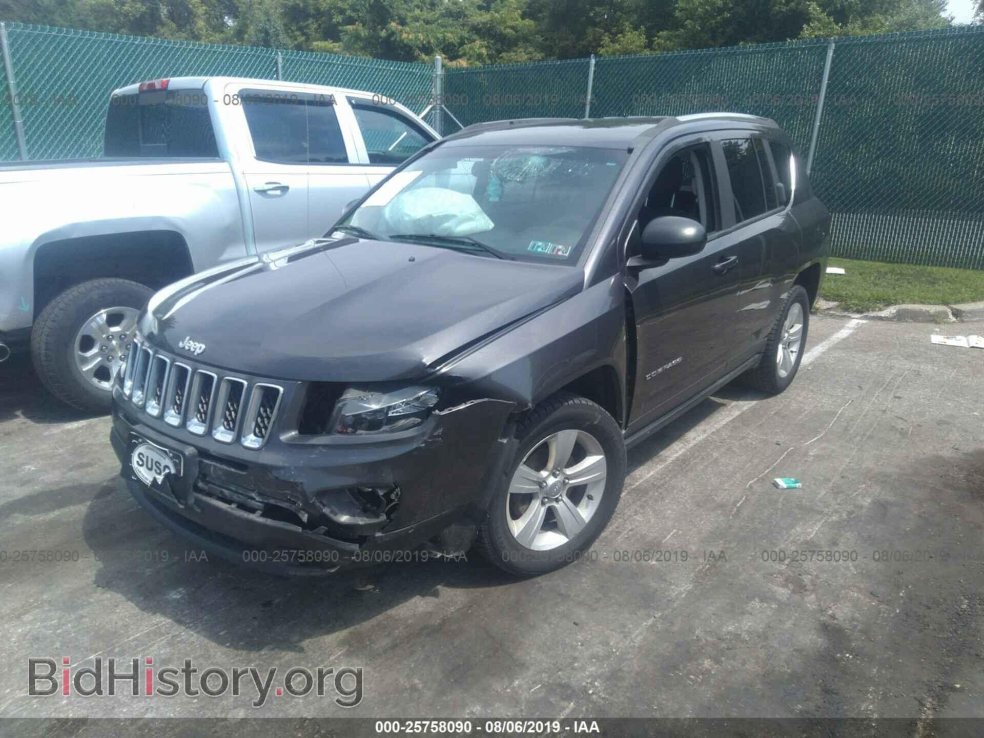 2014 JEEP COMPASS - VIN: 1C4NJDBB2ED817463 - Фото 2
