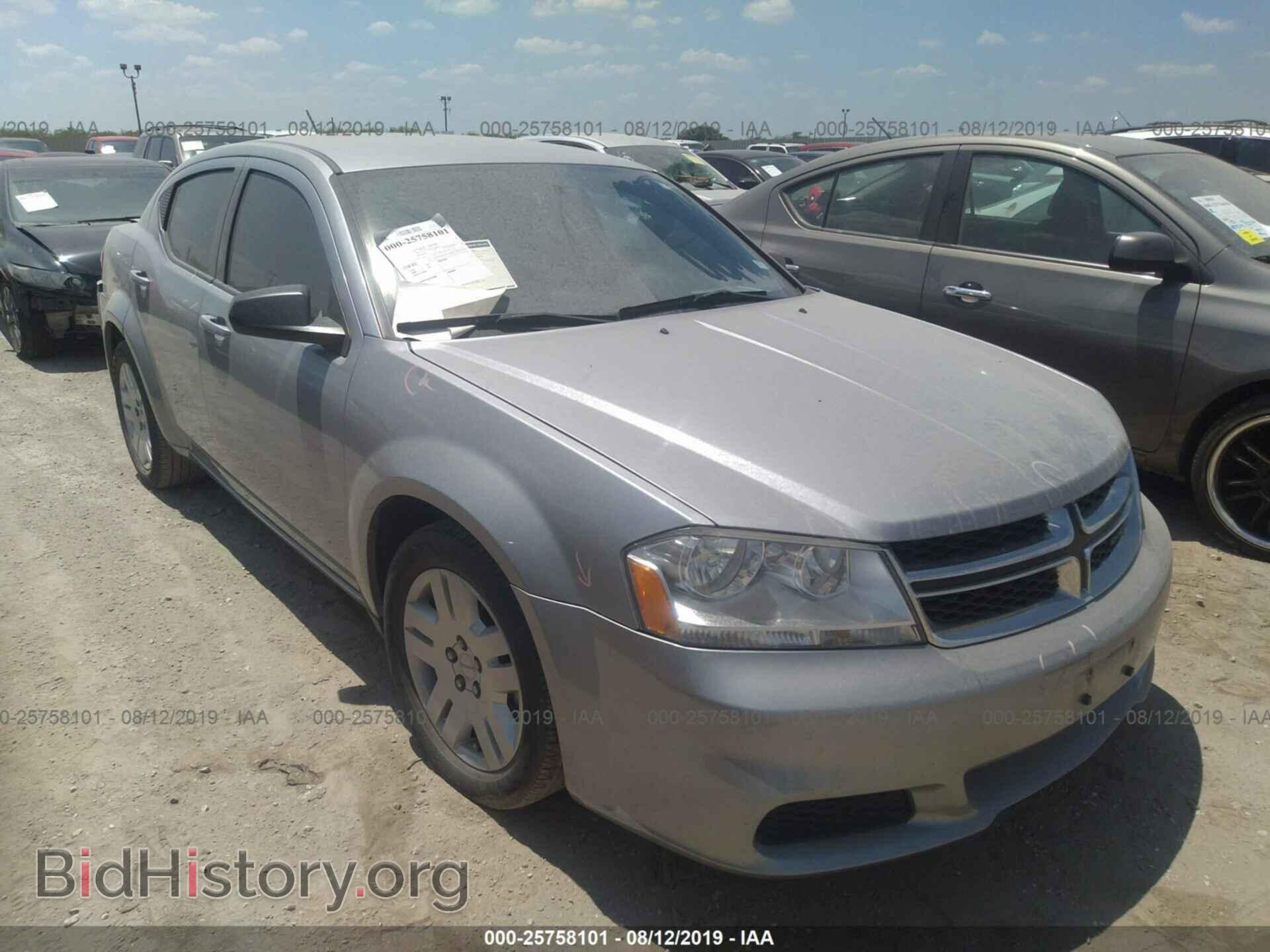 Photo 1C3CDZAG7DN753667 - DODGE AVENGER 2013