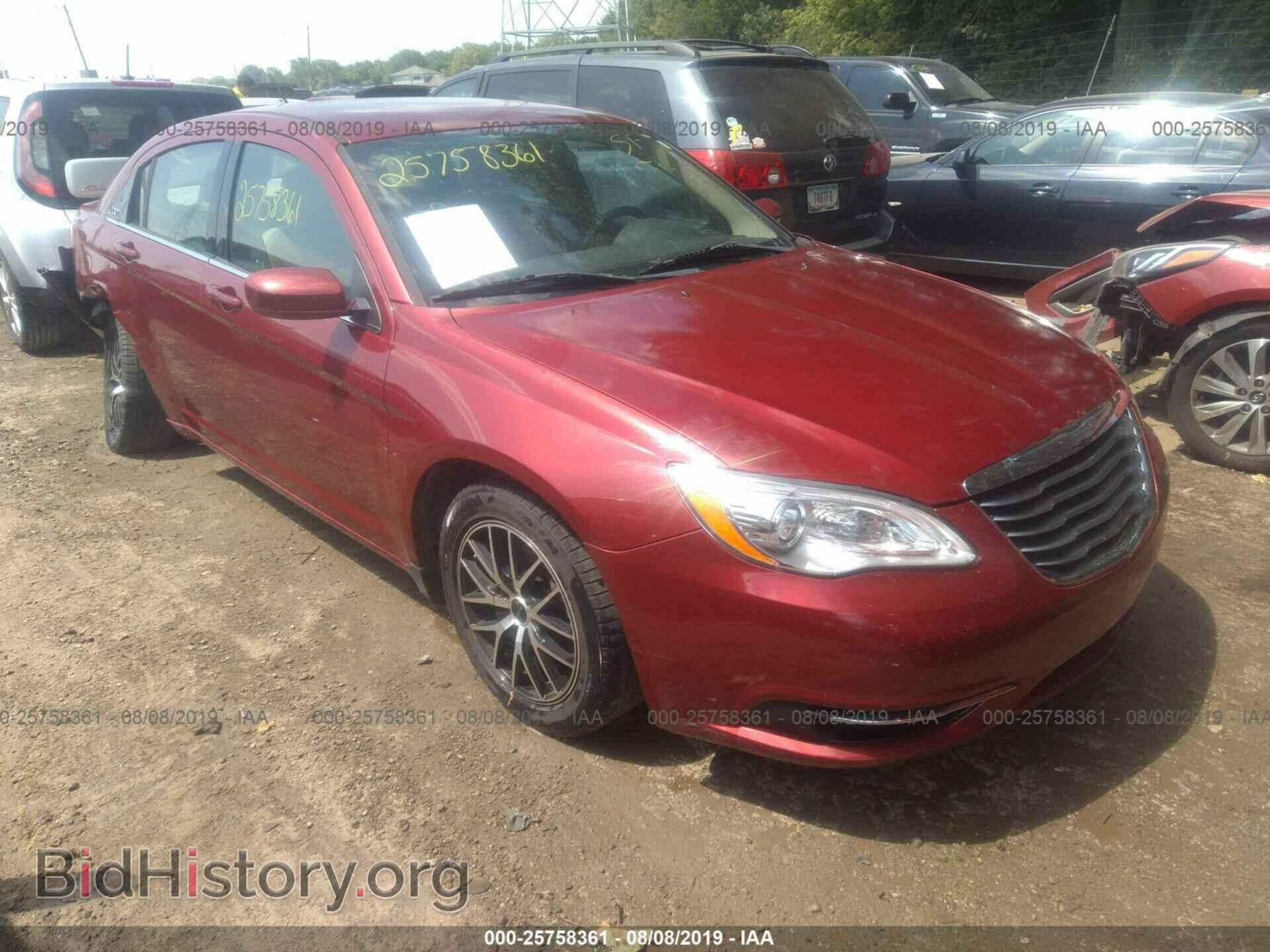 Фотография 1C3CCBBB8CN278459 - CHRYSLER 200 2012
