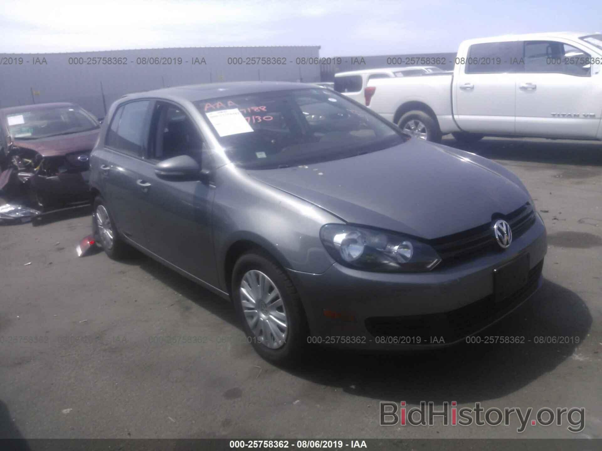 Photo WVWDB7AJ0CW318388 - VOLKSWAGEN GOLF 2012