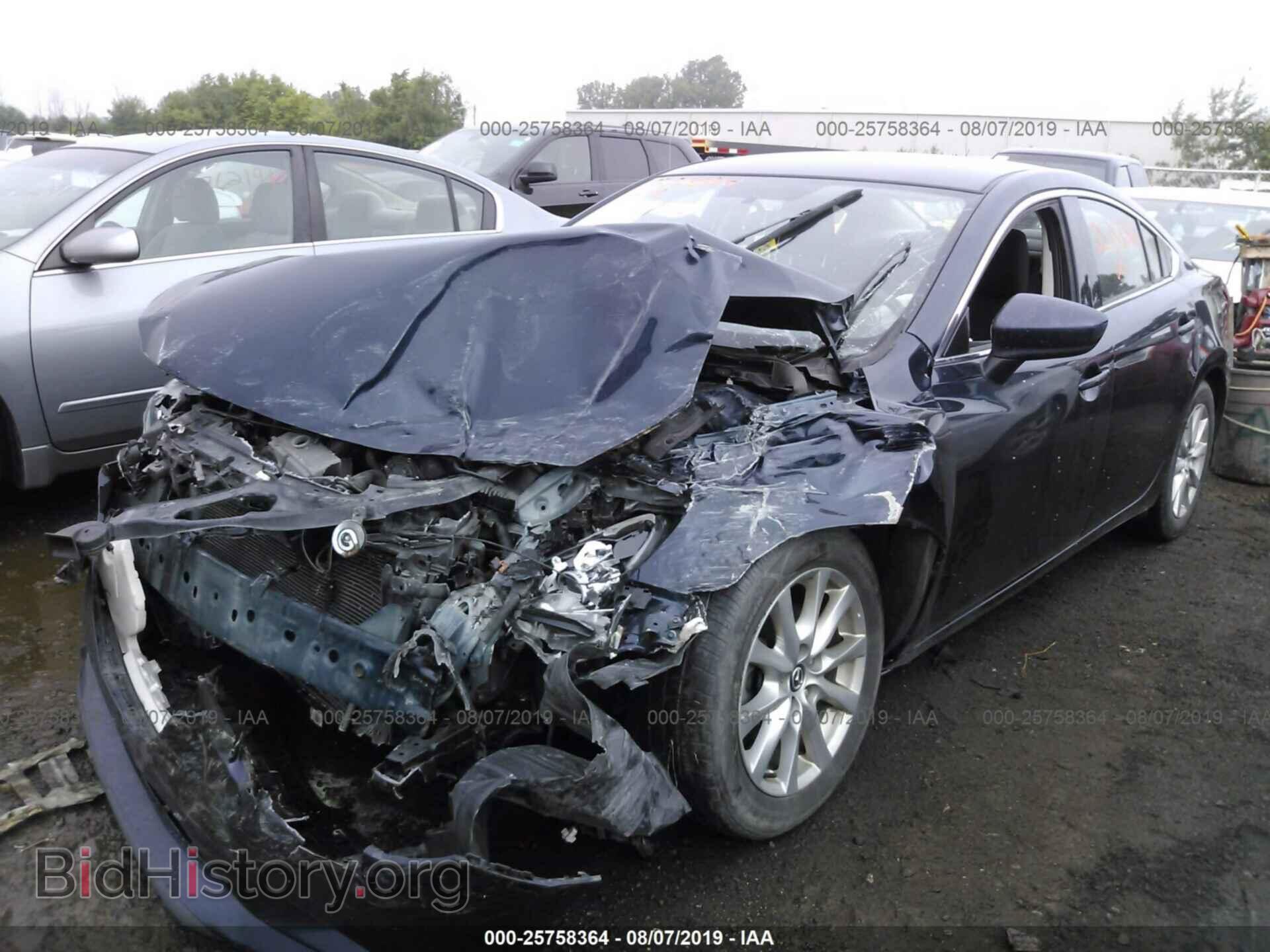 2015 MAZDA 6 - VIN: JM1GJ1U54F1207341 - Фото 2