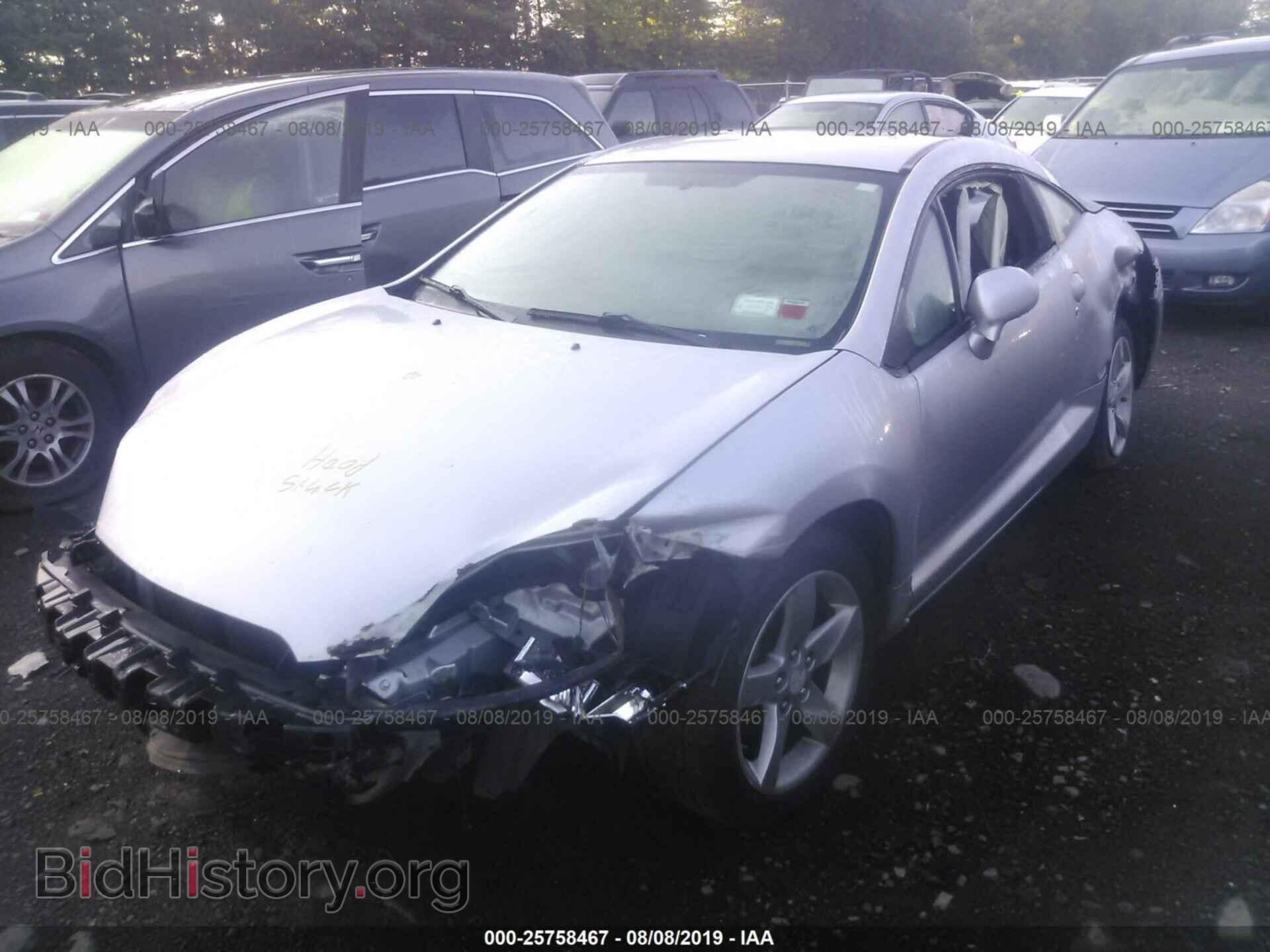 2008 MITSUBISHI ECLIPSE - VIN: 4A3AK24F18E006717 - Фото 2