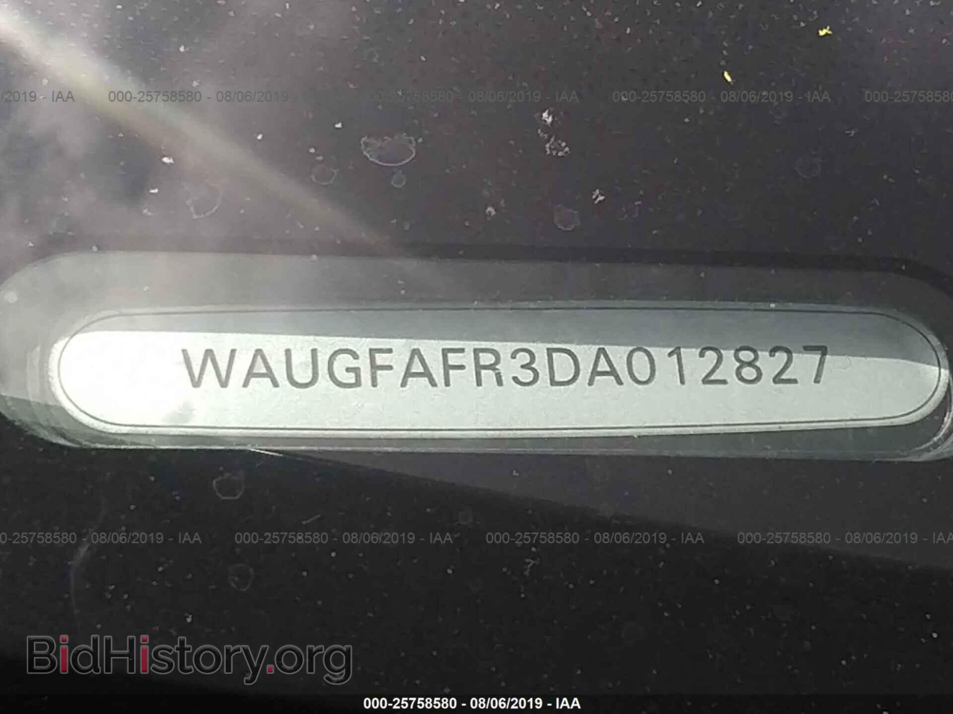 2013 AUDI A5 - VIN: WAUGFAFR3DA012827 - Фото 9