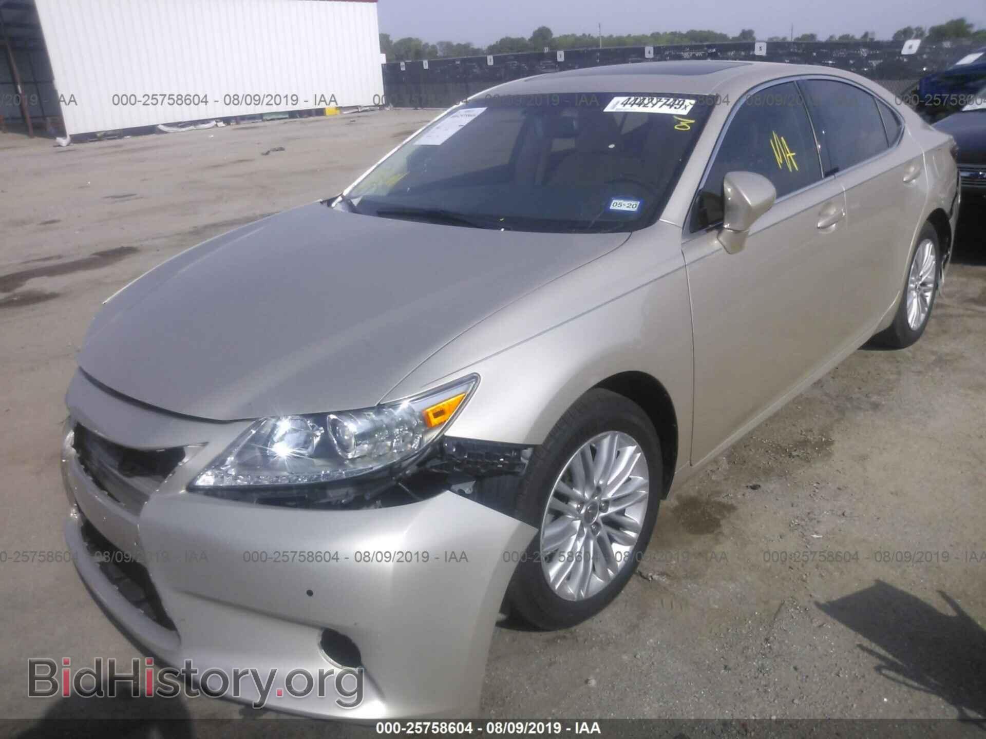 2013 LEXUS ES - VIN: JTHBK1GG9D2057155 - Фото 2