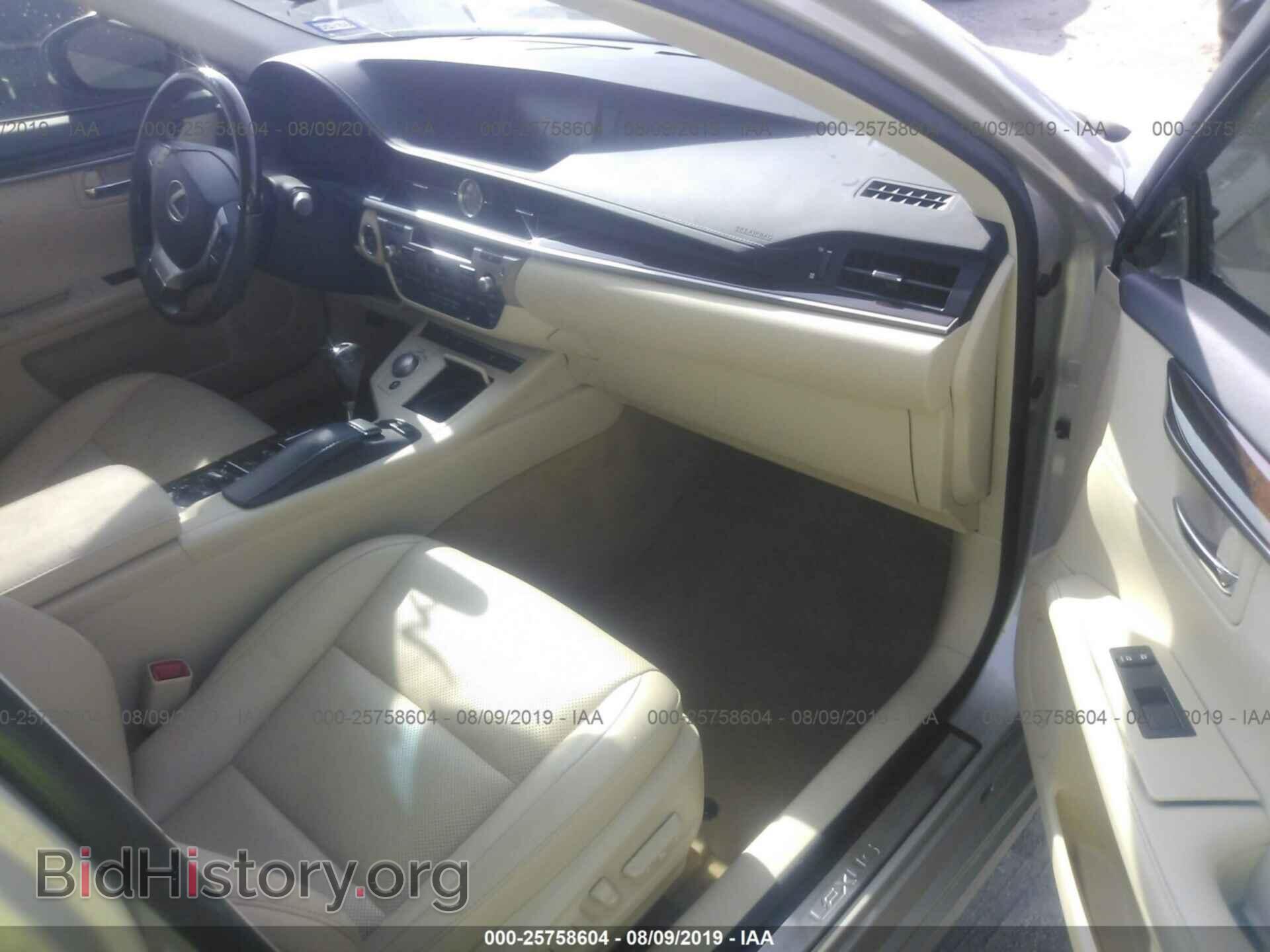 2013 LEXUS ES - VIN: JTHBK1GG9D2057155 - Фото 5