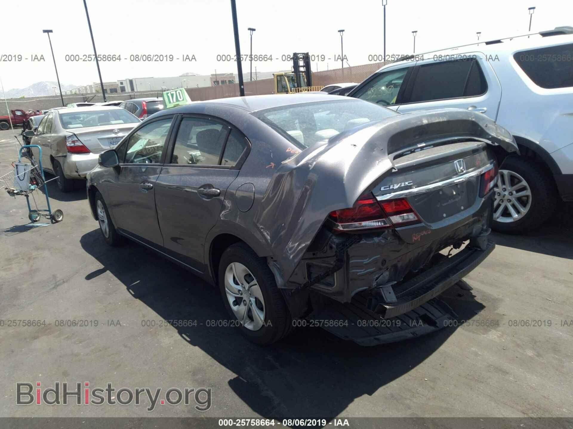 2013 HONDA CIVIC - VIN: 19XFB2F51DE267258 - Photo 3