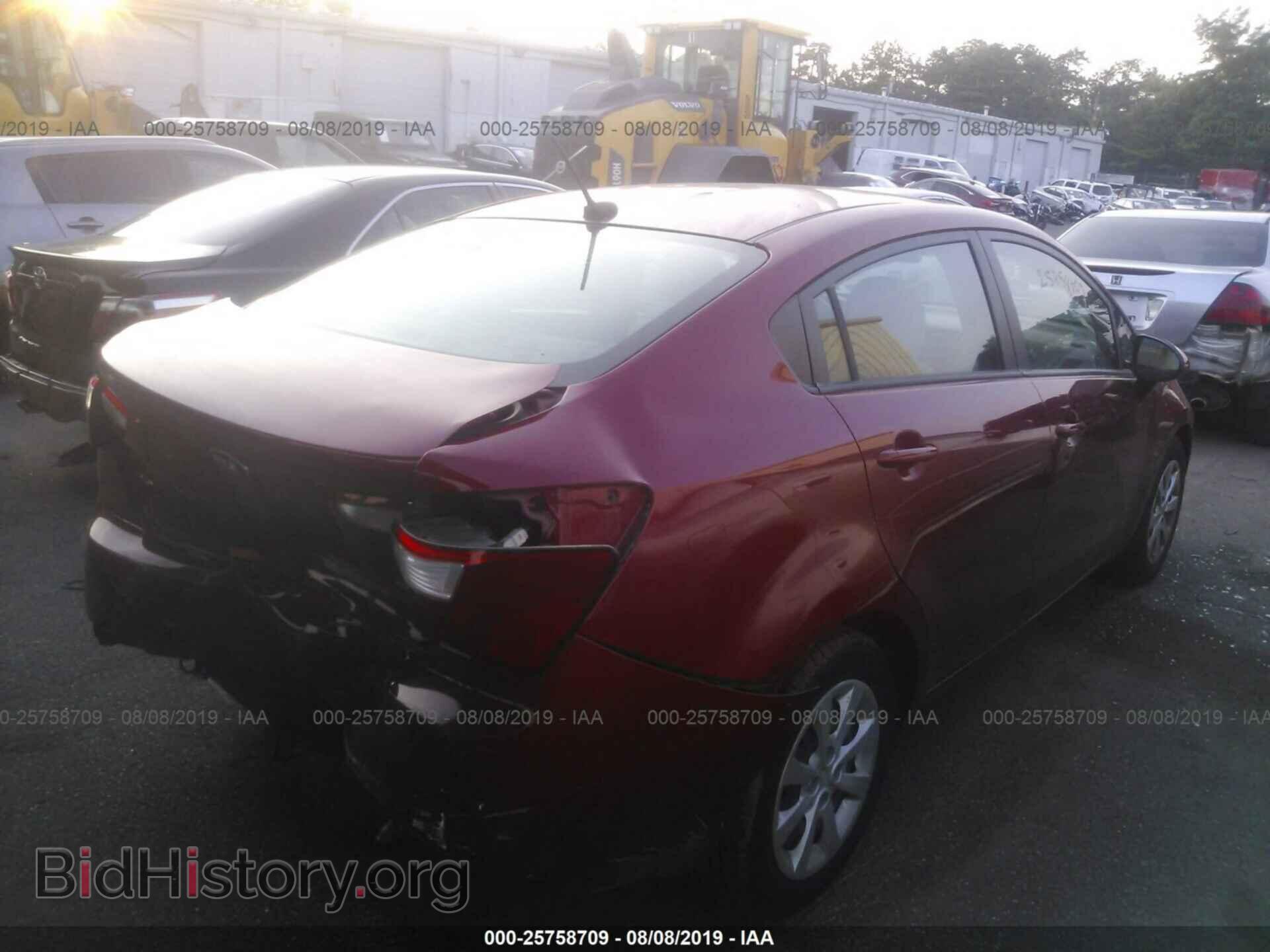 2013 KIA RIO - VIN: KNADM4A37D6276701 - Photo 4