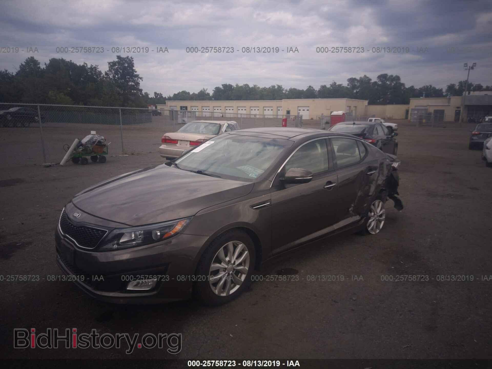 2015 KIA OPTIMA - VIN: 5XXGN4A73FG362088 - Фото 2