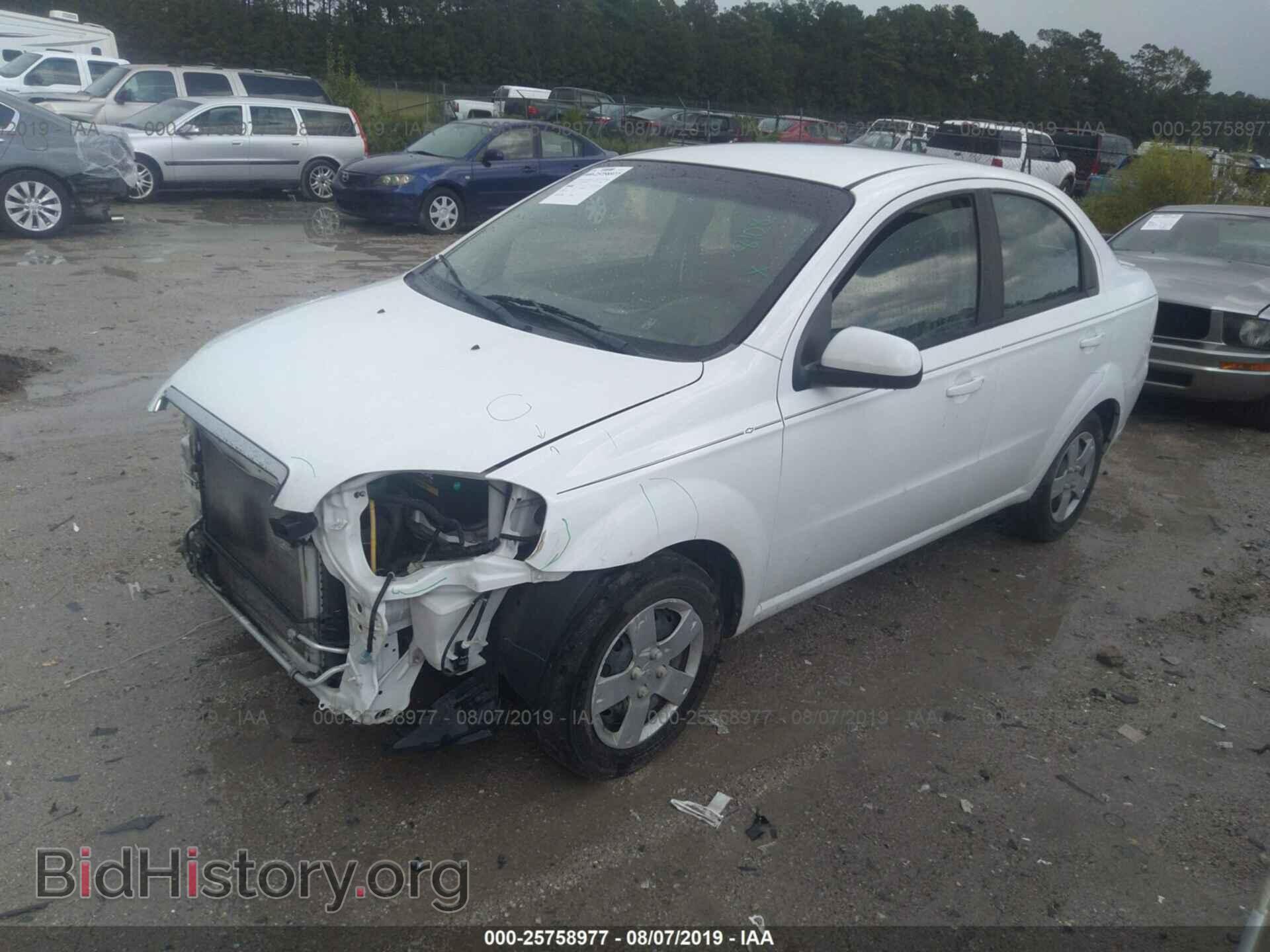 2011 CHEVROLET AVEO - VIN: KL1TD5DE0BB262412 - Фото 2