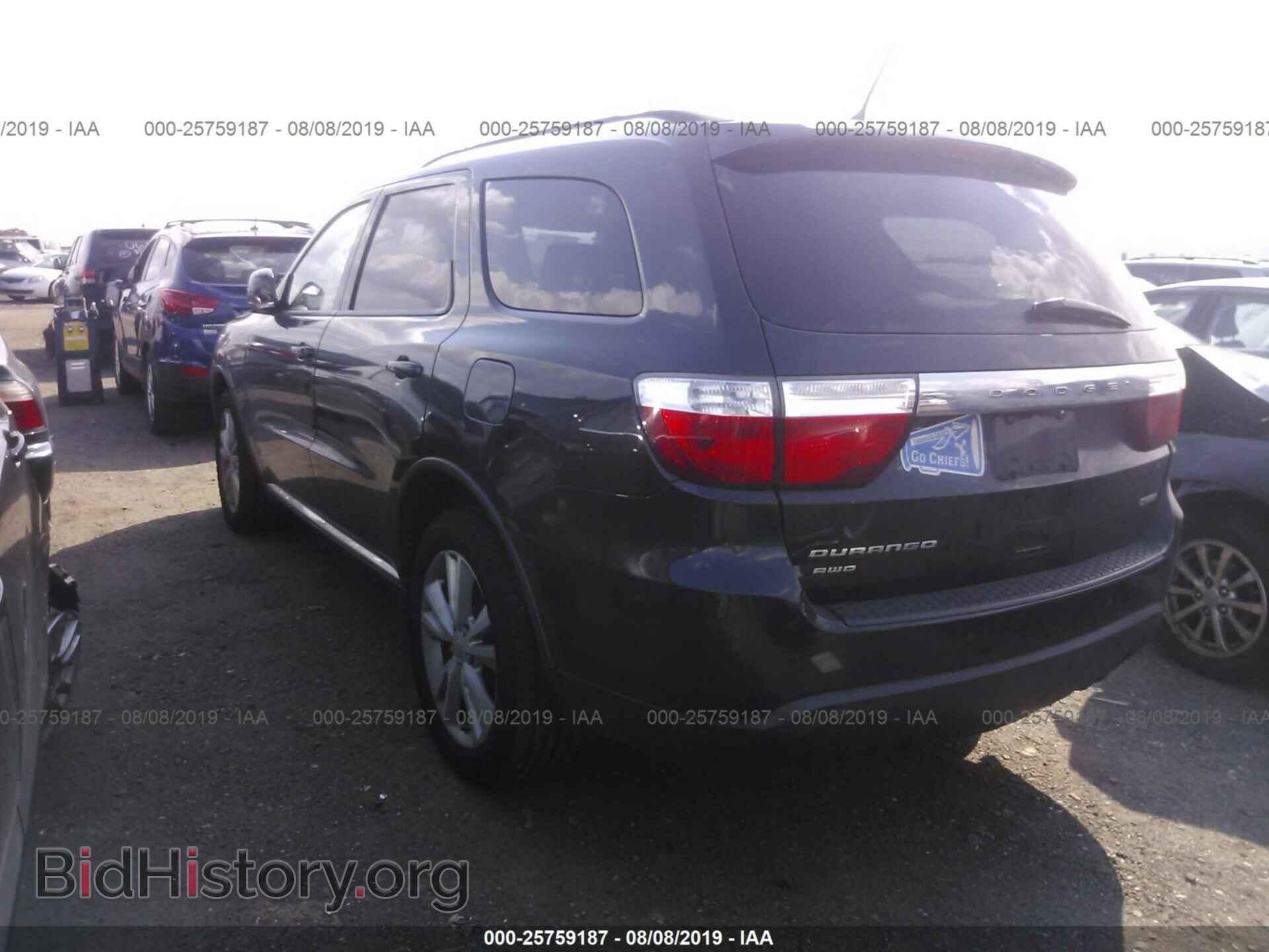 2012 DODGE DURANGO - VIN: 1C4RDJDG6CC308799 - Photo 3