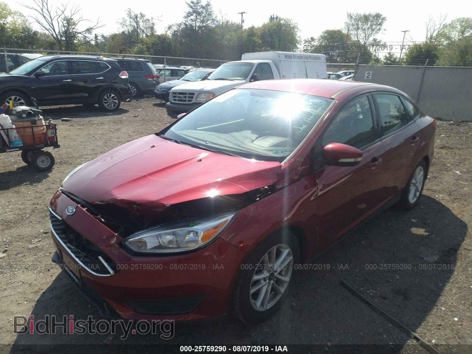 2015 FORD FOCUS - VIN: 1FADP3F22FL253051 - Фото 2