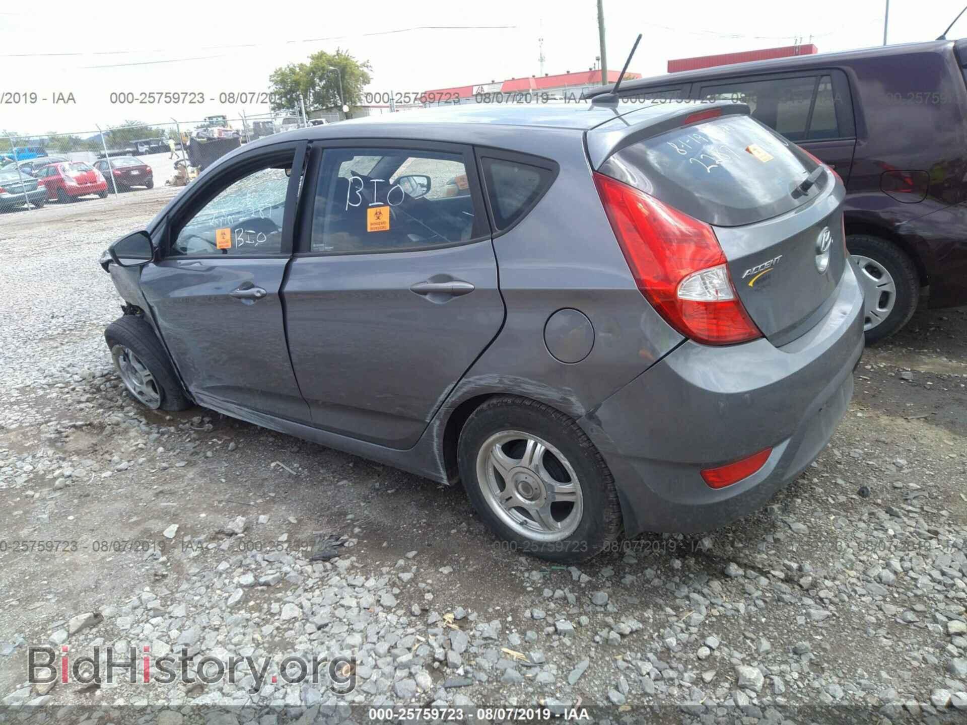2015 HYUNDAI ACCENT - VIN: KMHCT5AE2FU222287 - Фото 3