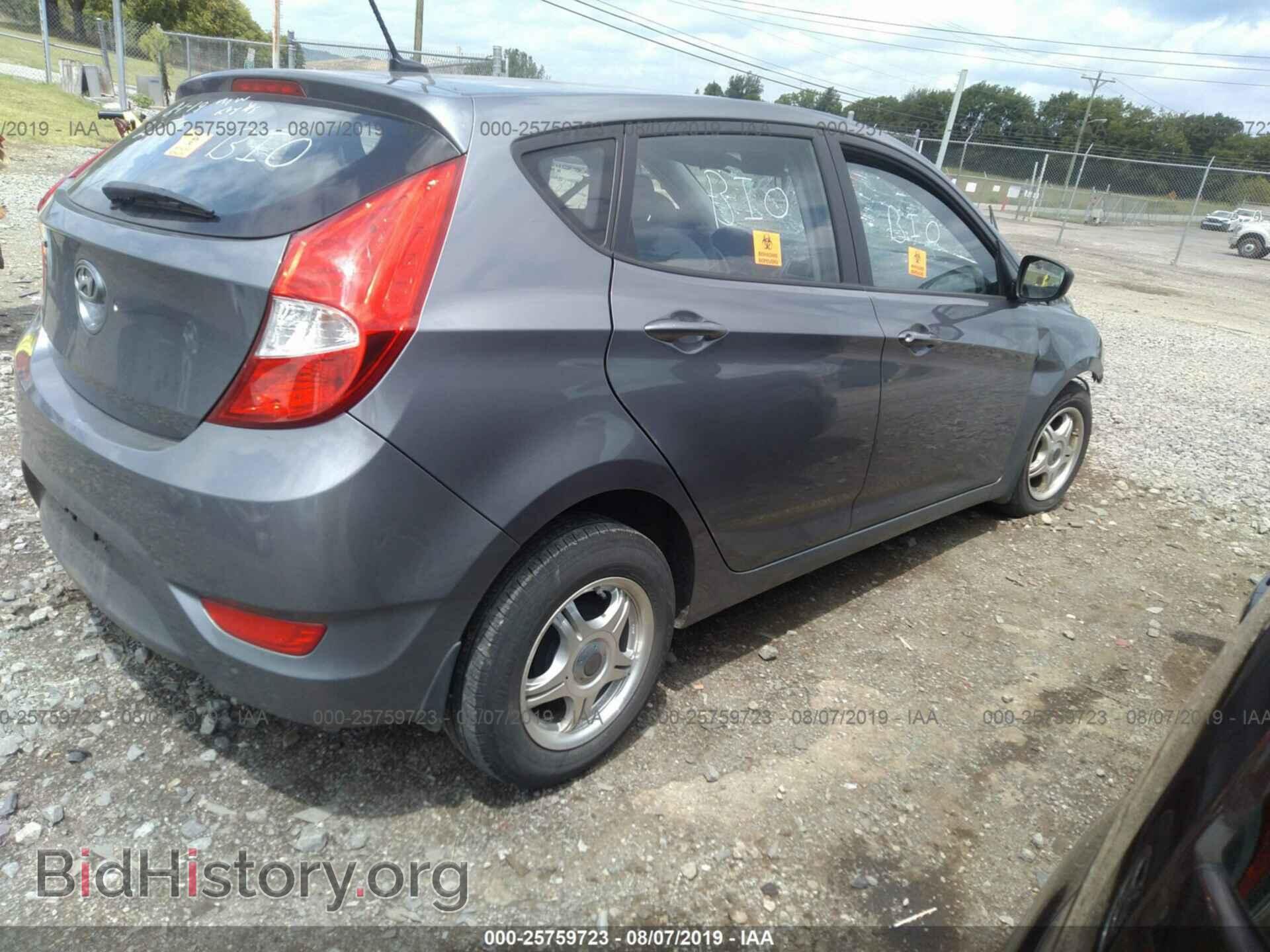2015 HYUNDAI ACCENT - VIN: KMHCT5AE2FU222287 - Фото 4