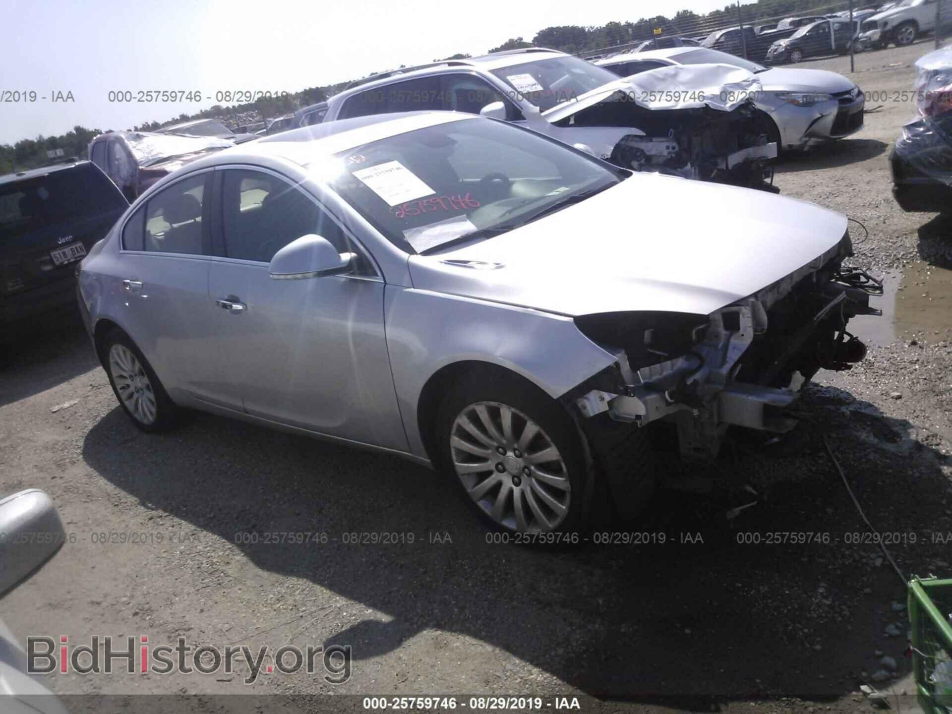 Фотография 2G4GS5EV3C9210656 - BUICK REGAL 2012