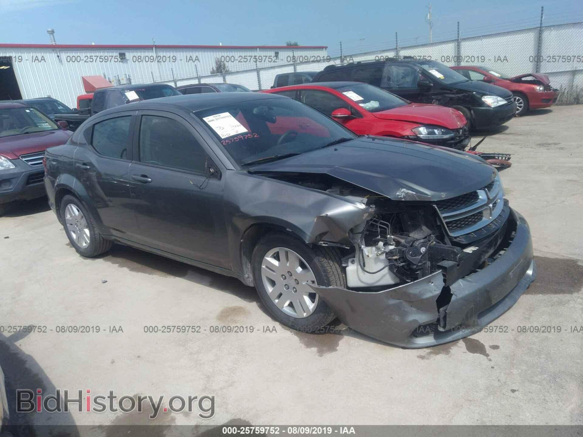 Photo 1C3CDZAB8DN544152 - DODGE AVENGER 2013