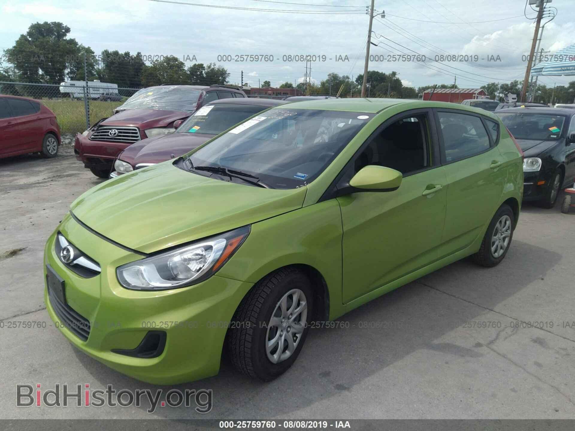 2013 HYUNDAI ACCENT - VIN: KMHCT5AE9DU137430 - Фото 2