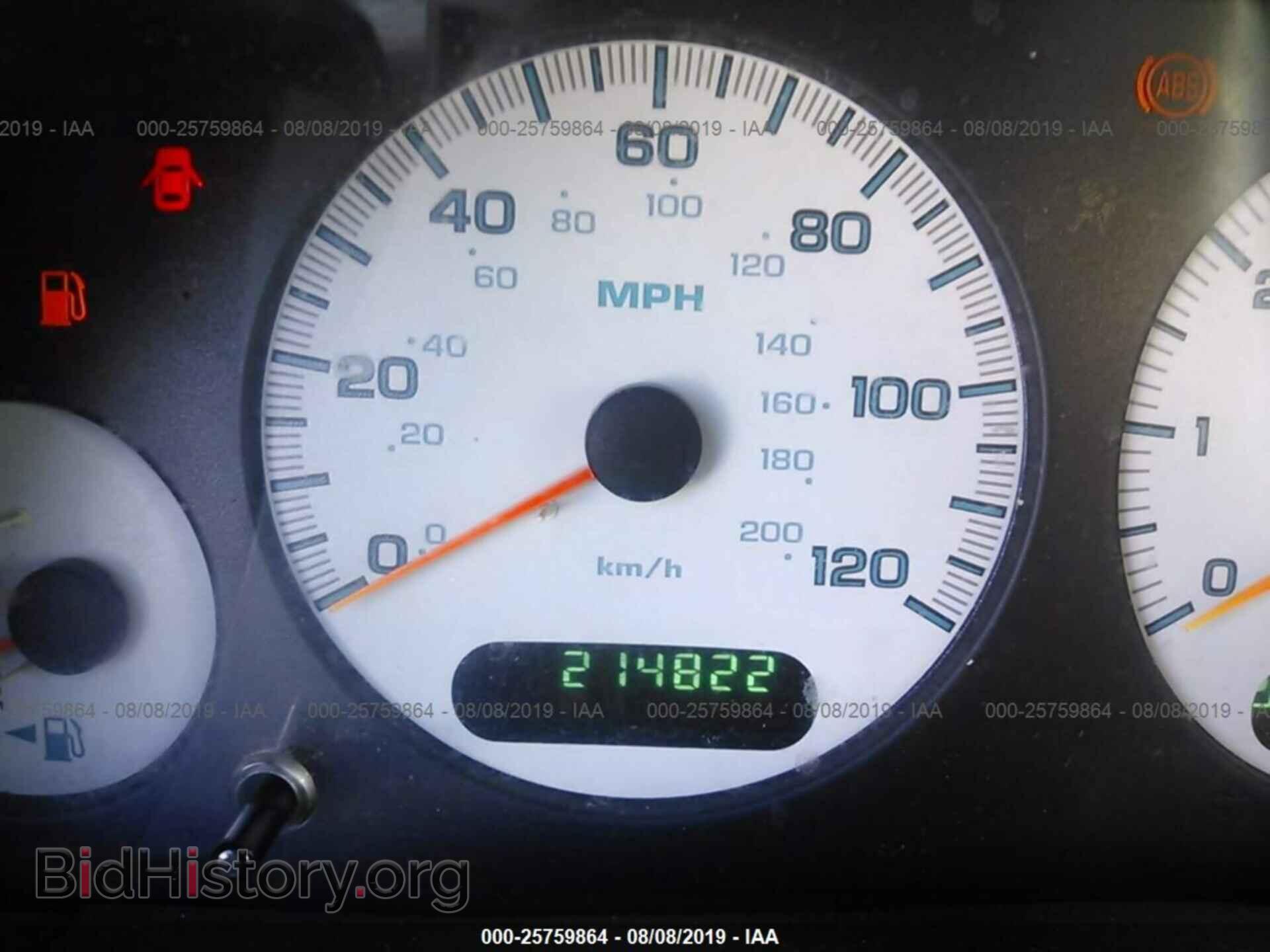 2001 CHRYSLER VOYAGER - VIN: 1C8GJ45311B130265 - Фото 7