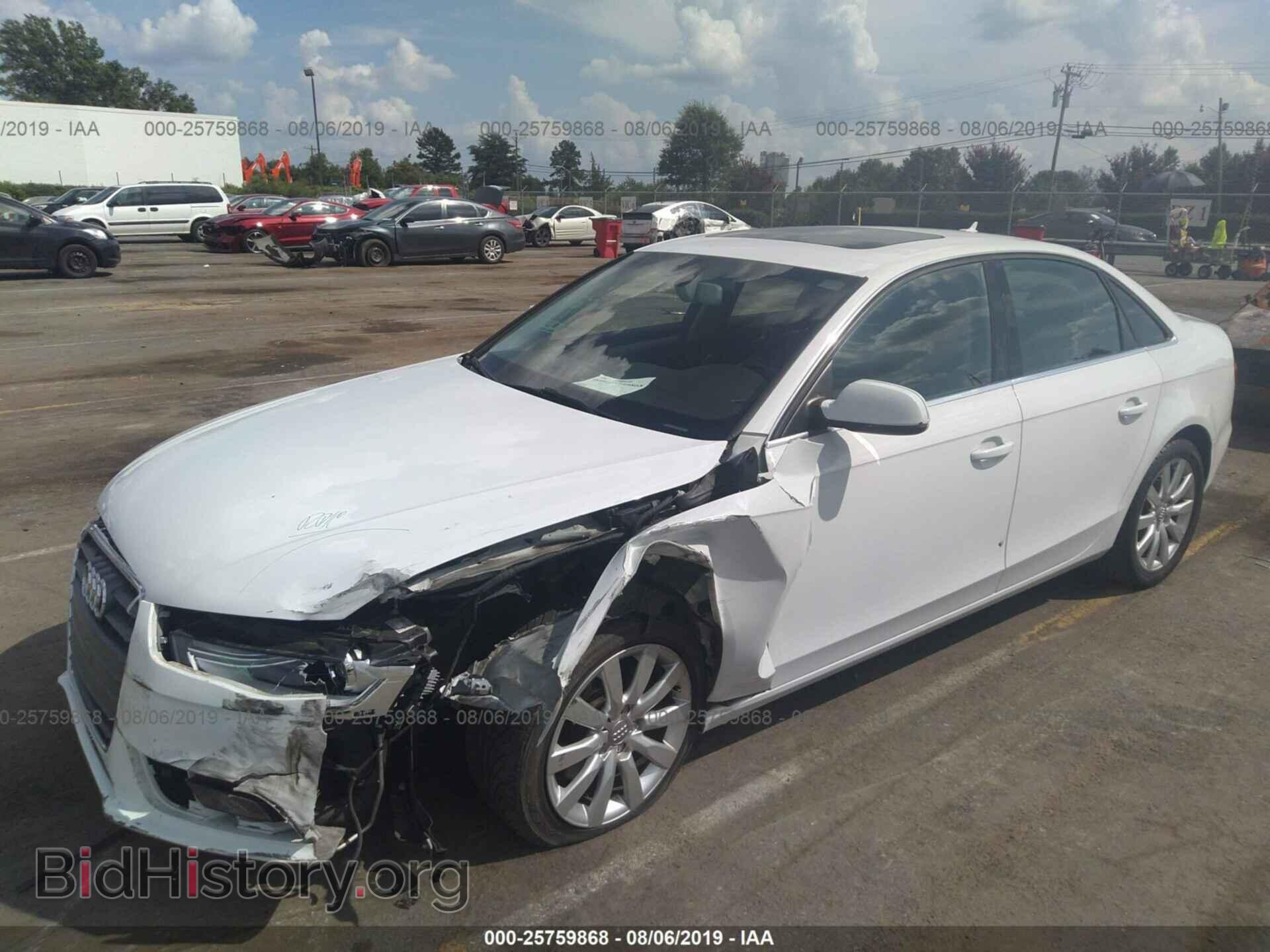 2013 AUDI A4 - VIN: WAUBFAFL5DA161276 - Фото 6