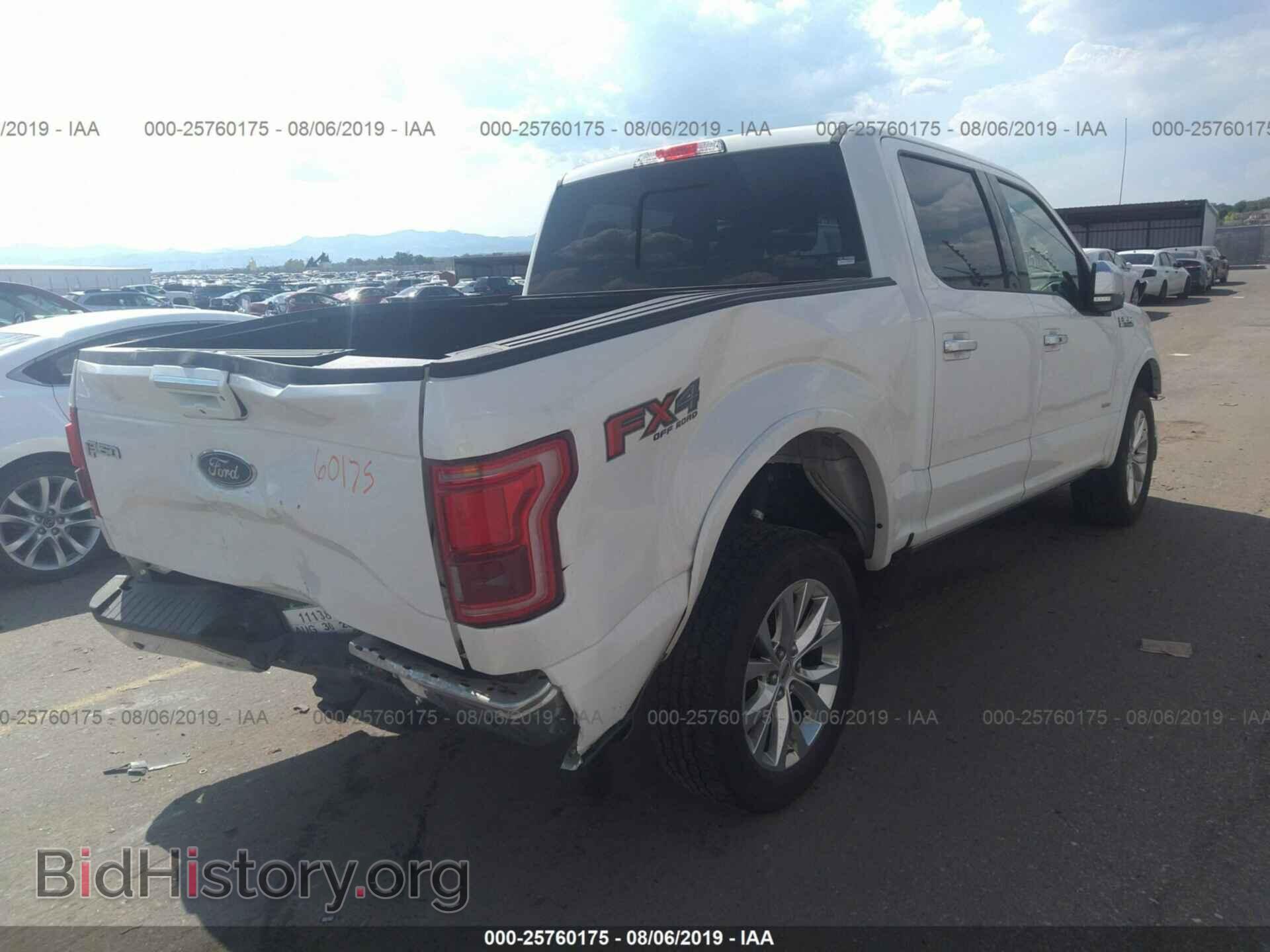 2016 FORD F150 - VIN: 1FTEW1EG4GFA46809 - Фото 4