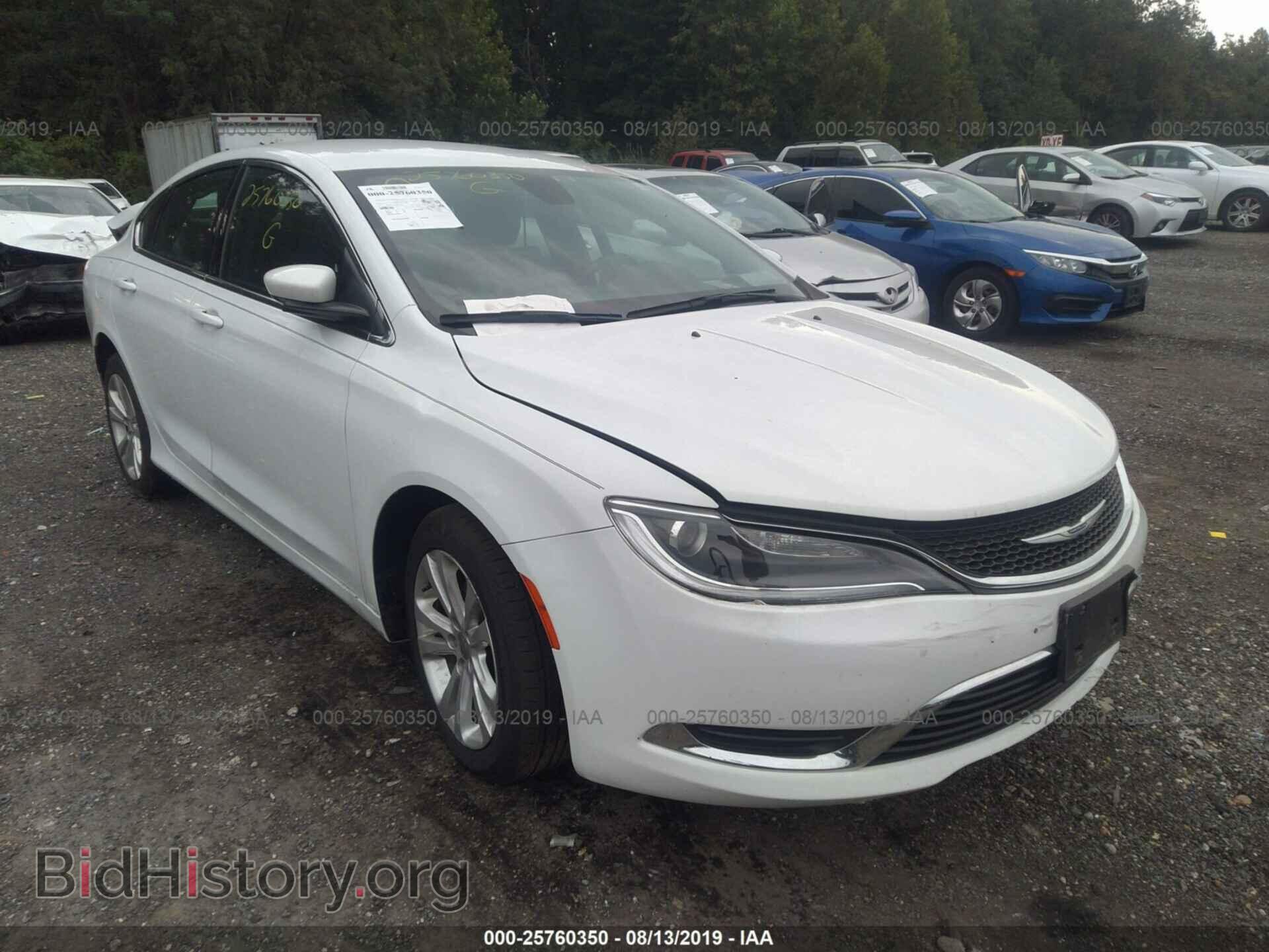 Photo 1C3CCCABXGN192647 - CHRYSLER 200 2016