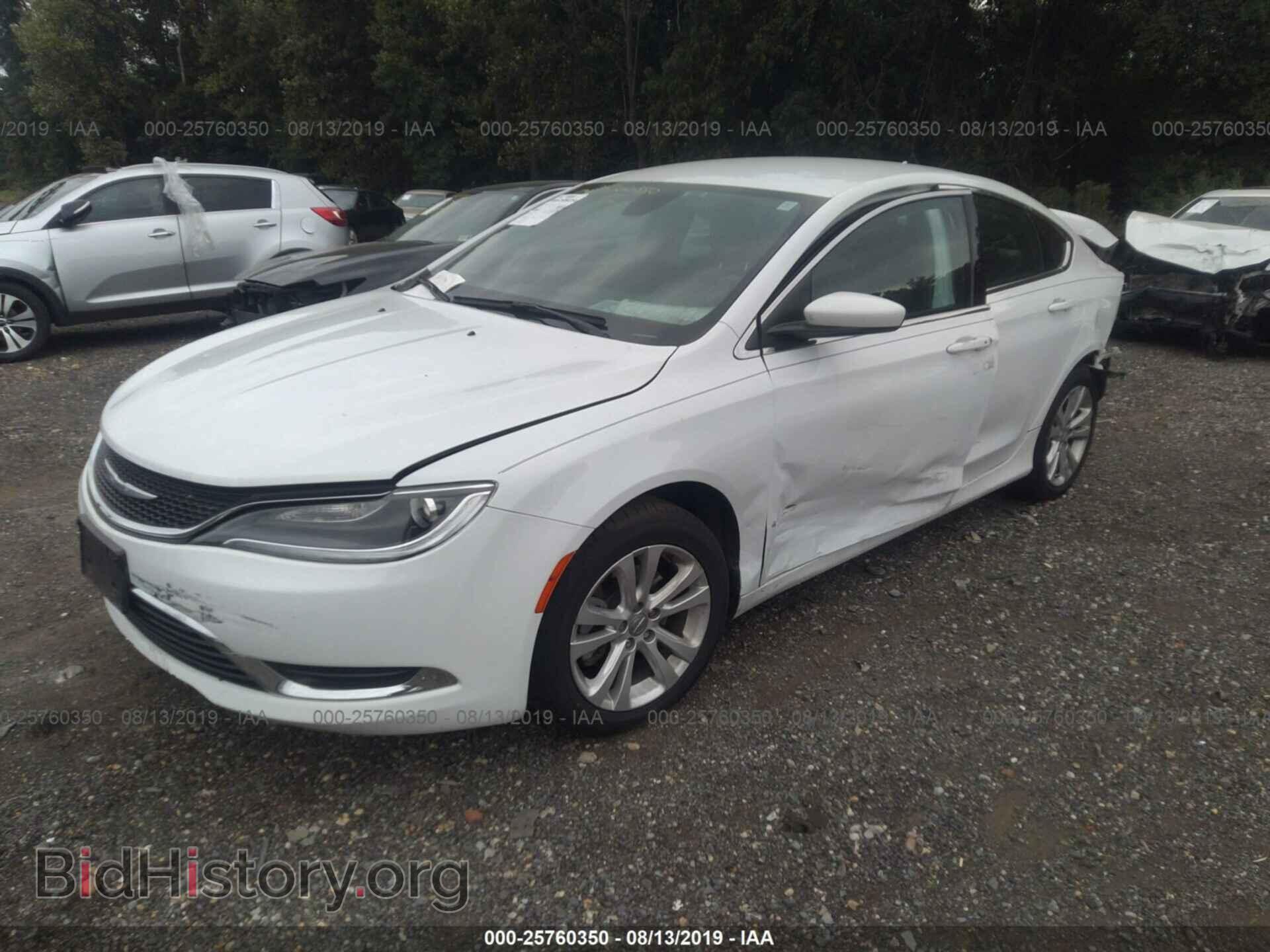 2016 CHRYSLER 200 - VIN: 1C3CCCABXGN192647 - Фото 2