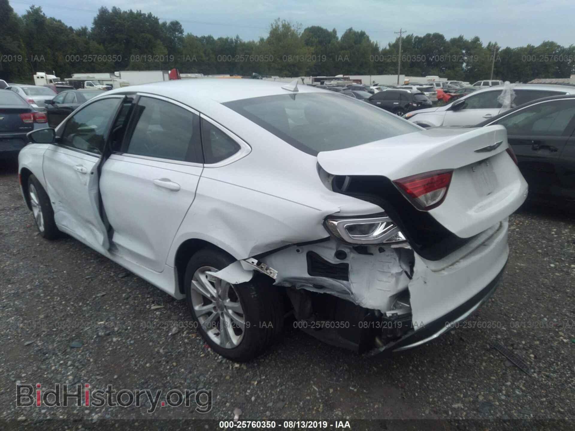 2016 CHRYSLER 200 - VIN: 1C3CCCABXGN192647 - Фото 3