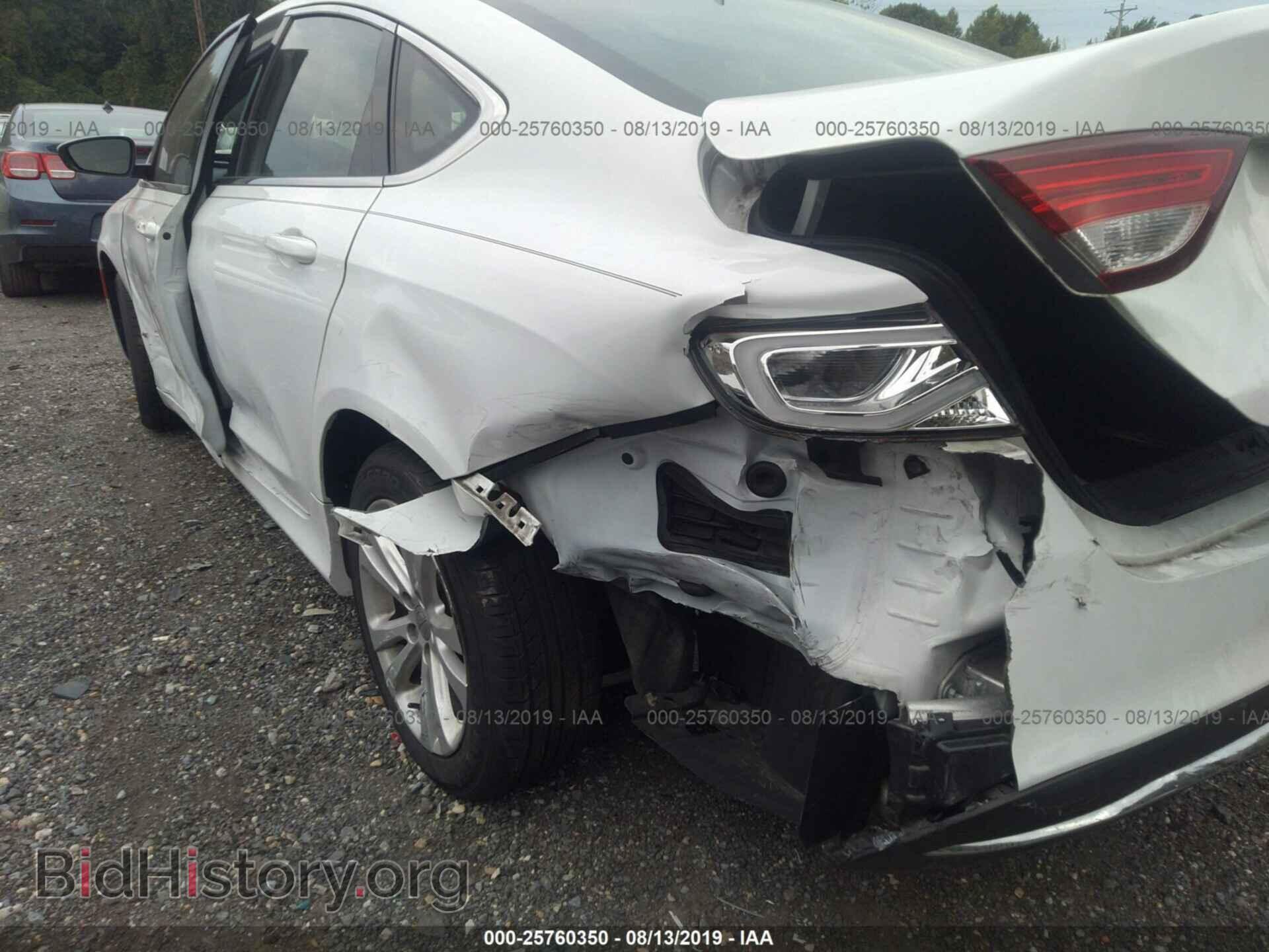 2016 CHRYSLER 200 - VIN: 1C3CCCABXGN192647 - Фото 6