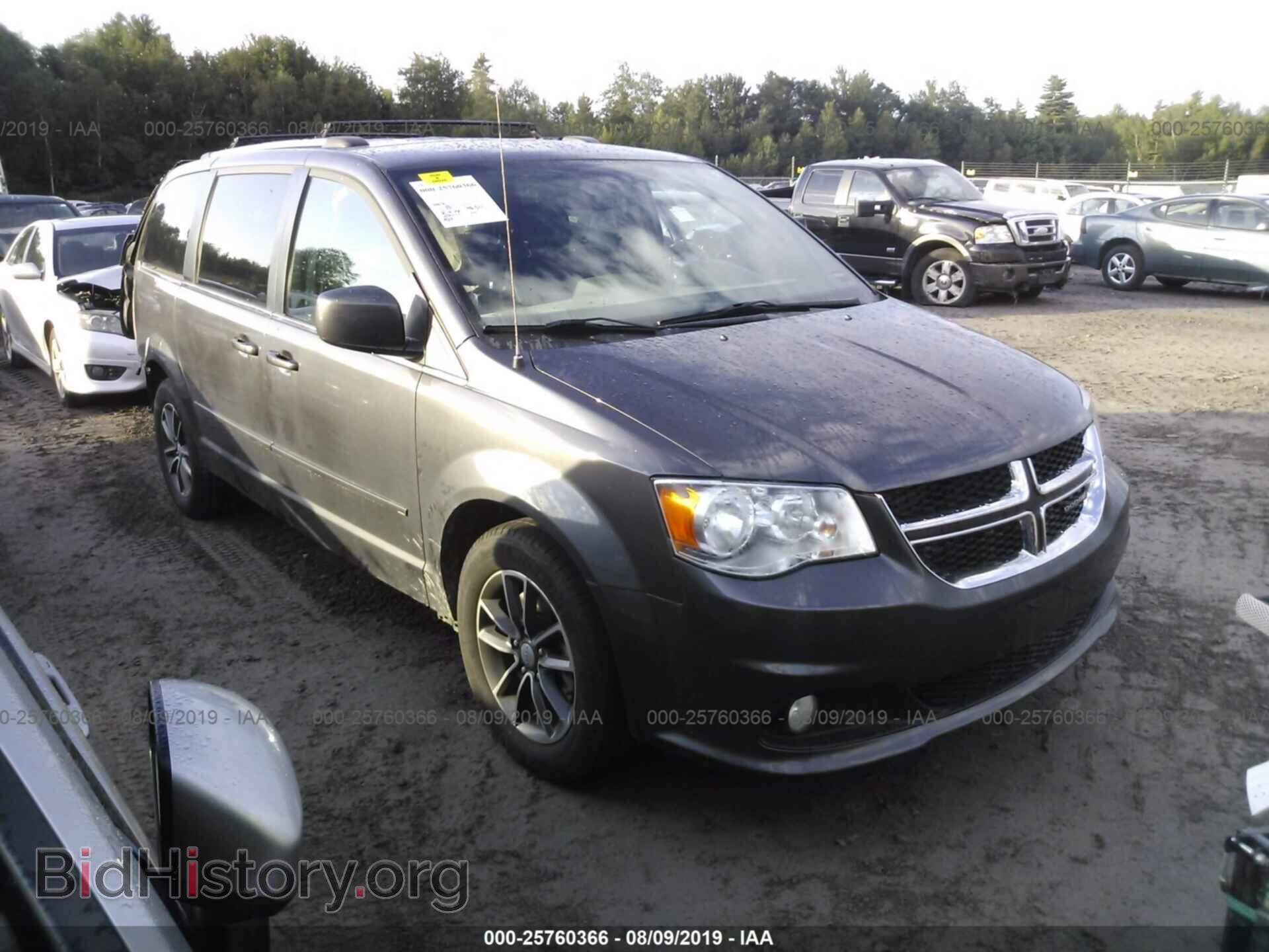 Photo 2C4RDGCG5HR852925 - DODGE GRAND CARAVAN 2017