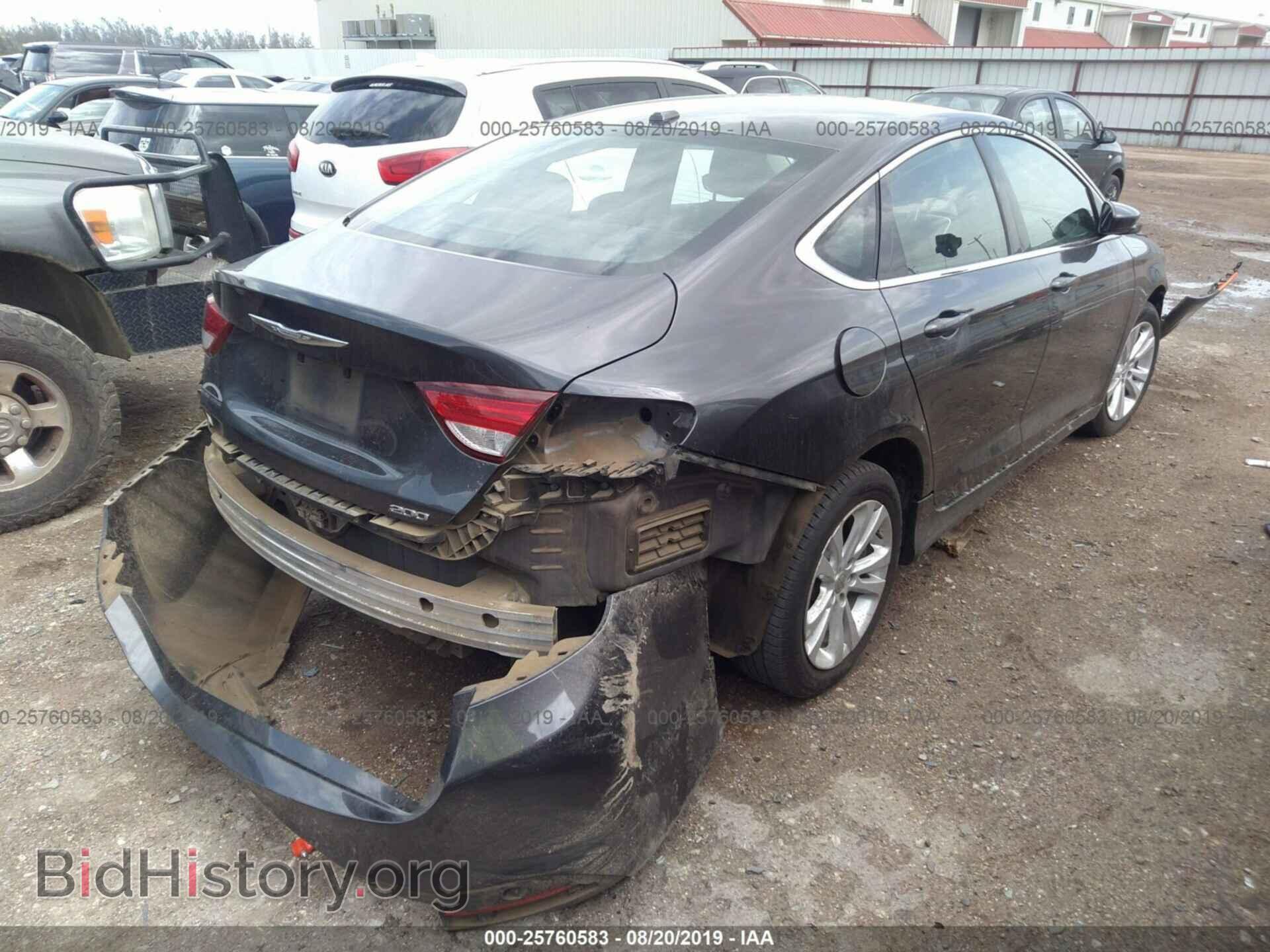 2015 CHRYSLER 200 - VIN: 1C3CCCAB9FN607214 - Photo 4