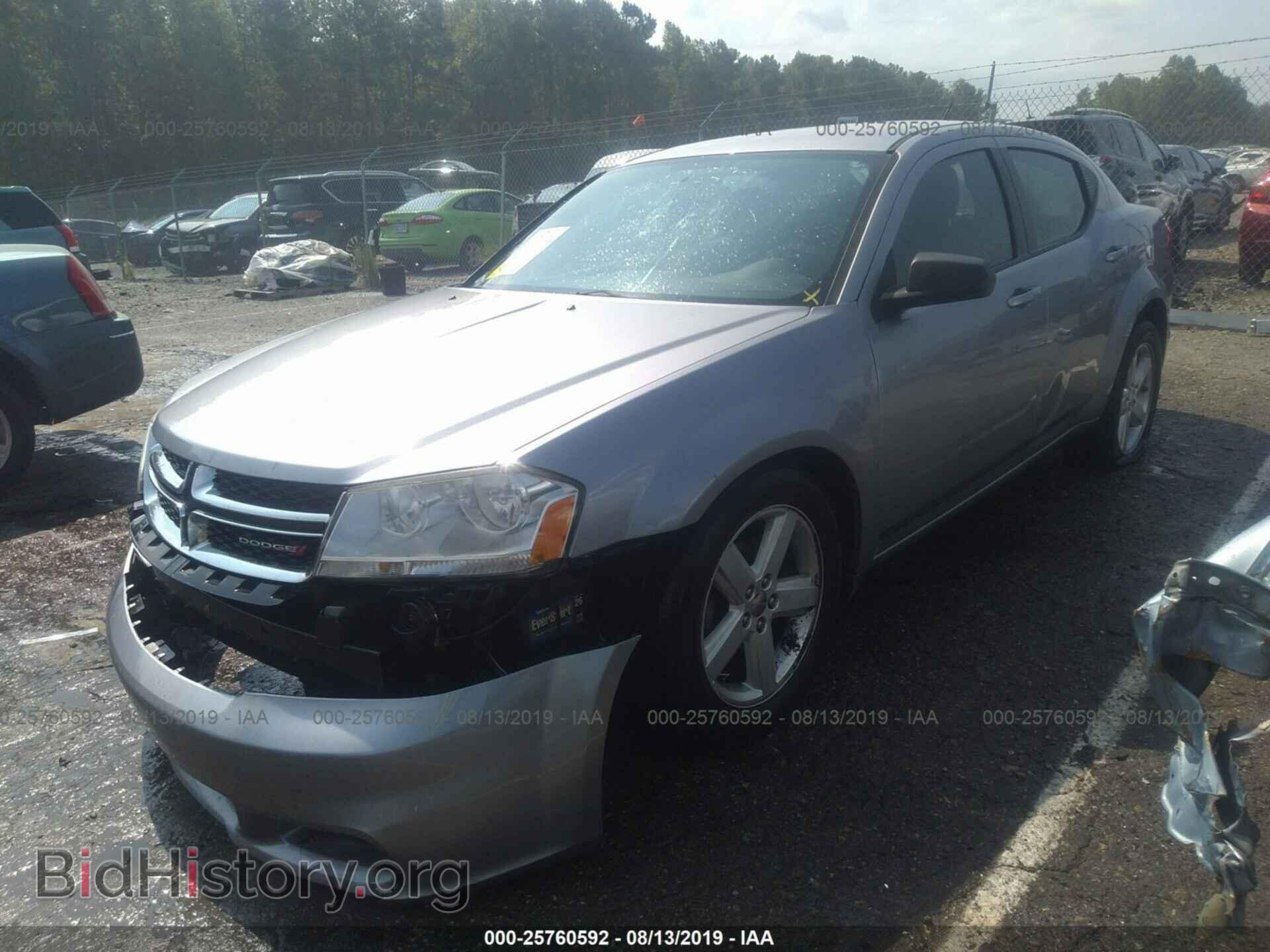 2013 DODGE AVENGER - VIN: 1C3CDZABXDN665300 - Фото 2