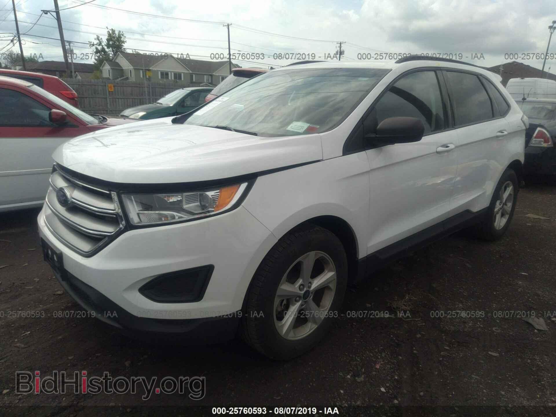 2015 FORD EDGE - VIN: 2FMPK4G93FBC18747 - Фото 2