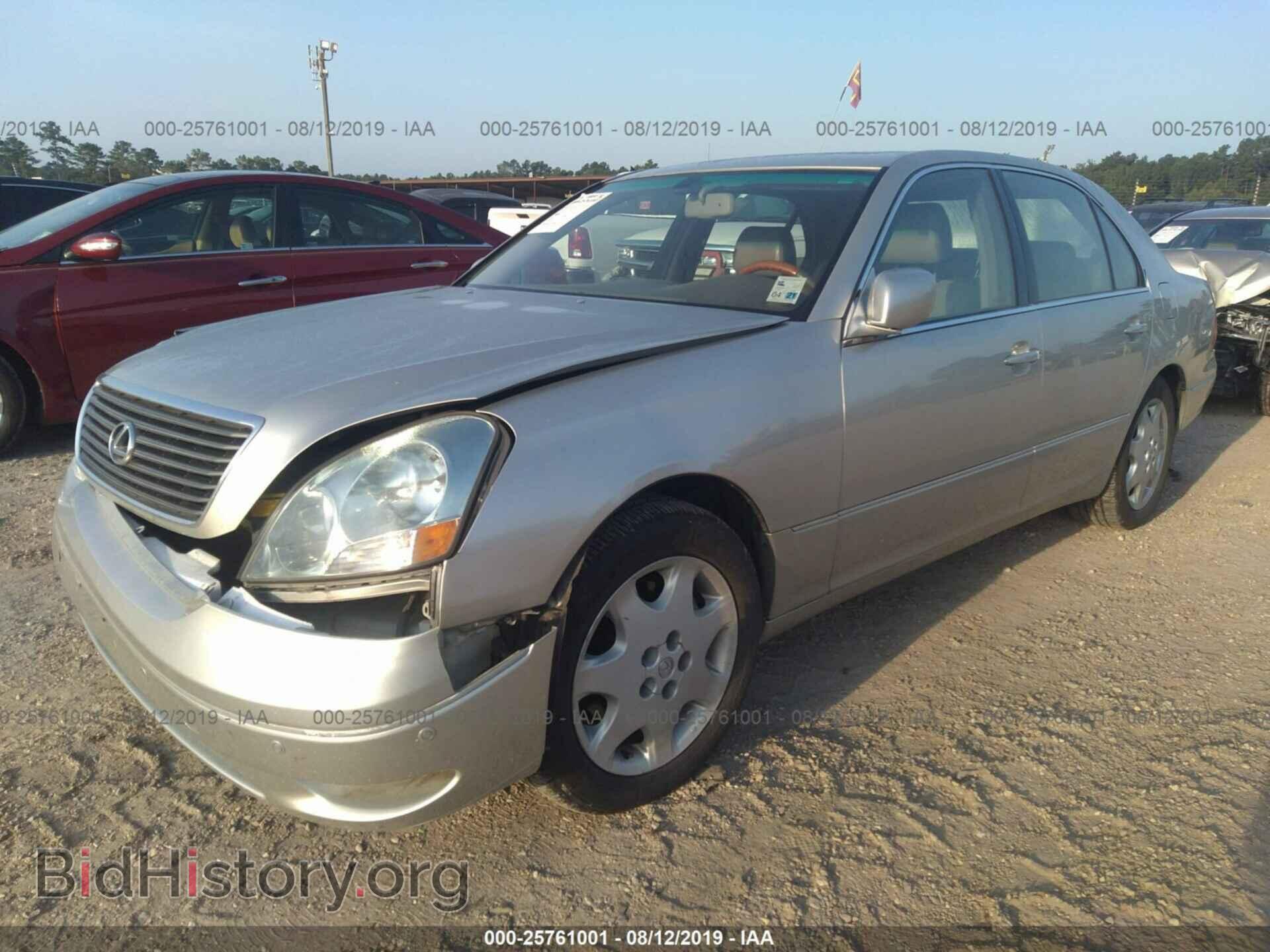 2003 LEXUS LS - VIN: JTHBN30F530120332 - Фото 2