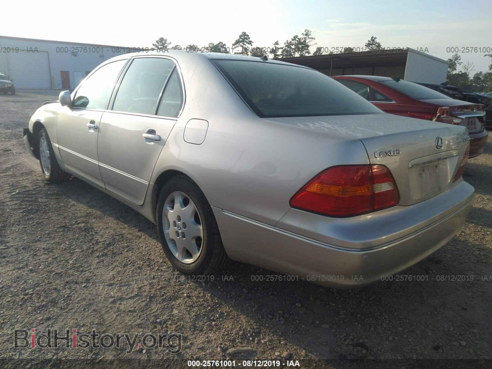 2003 LEXUS LS - VIN: JTHBN30F530120332 - Фото 3