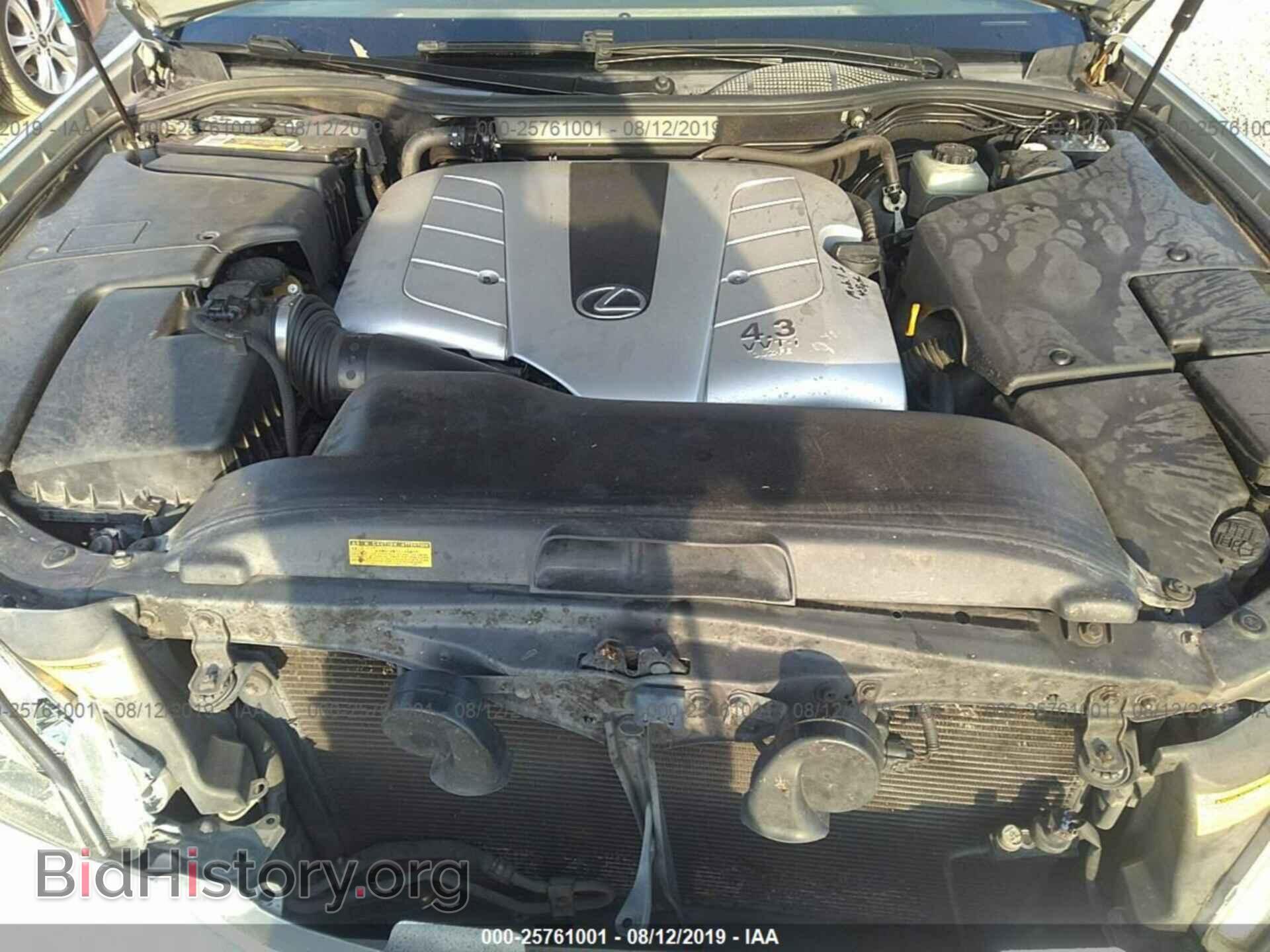 2003 LEXUS LS - VIN: JTHBN30F530120332 - Фото 10