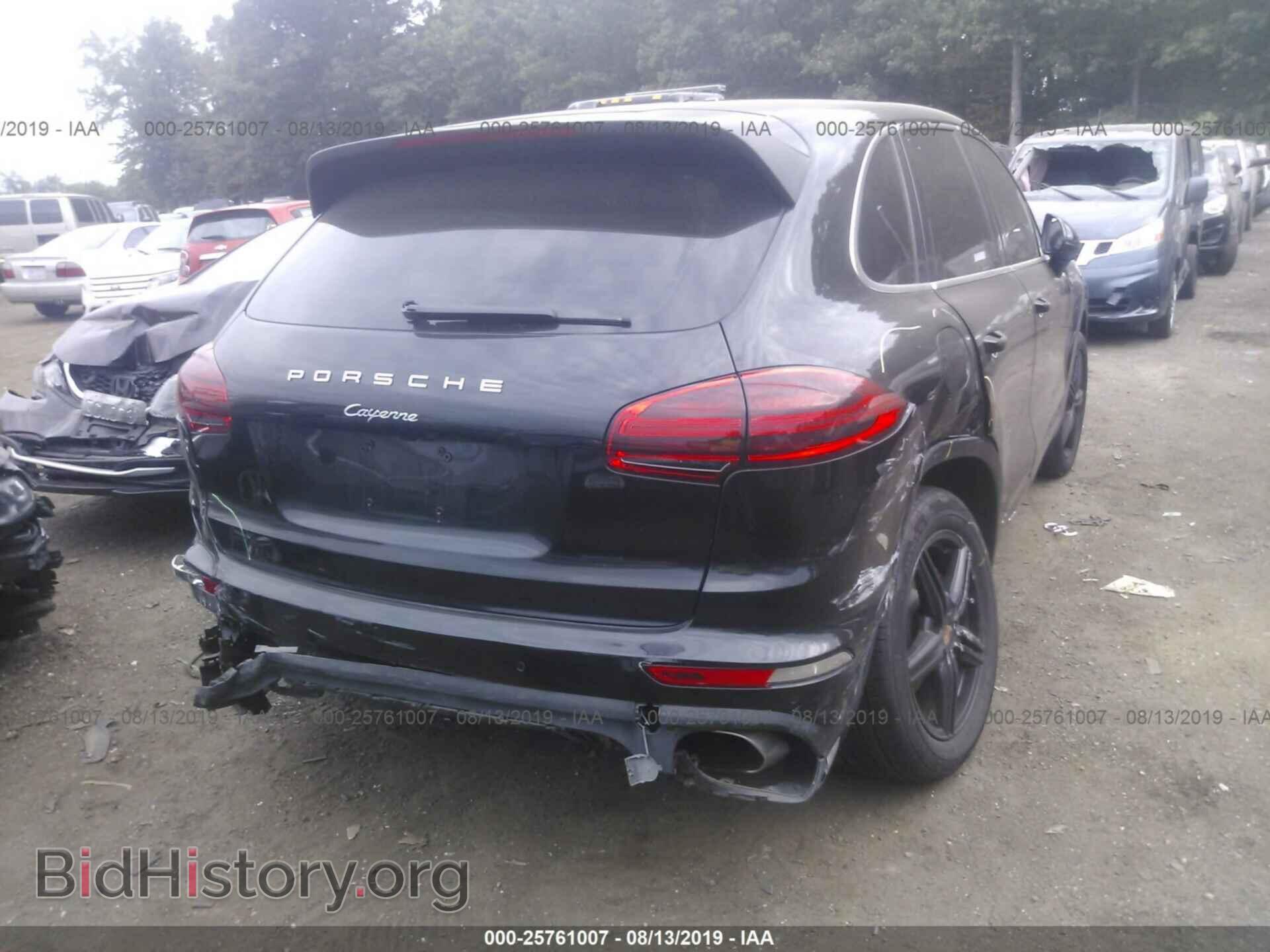 2016 PORSCHE CAYENNE - VIN: WP1AA2A23GLA03835 - Фото 4
