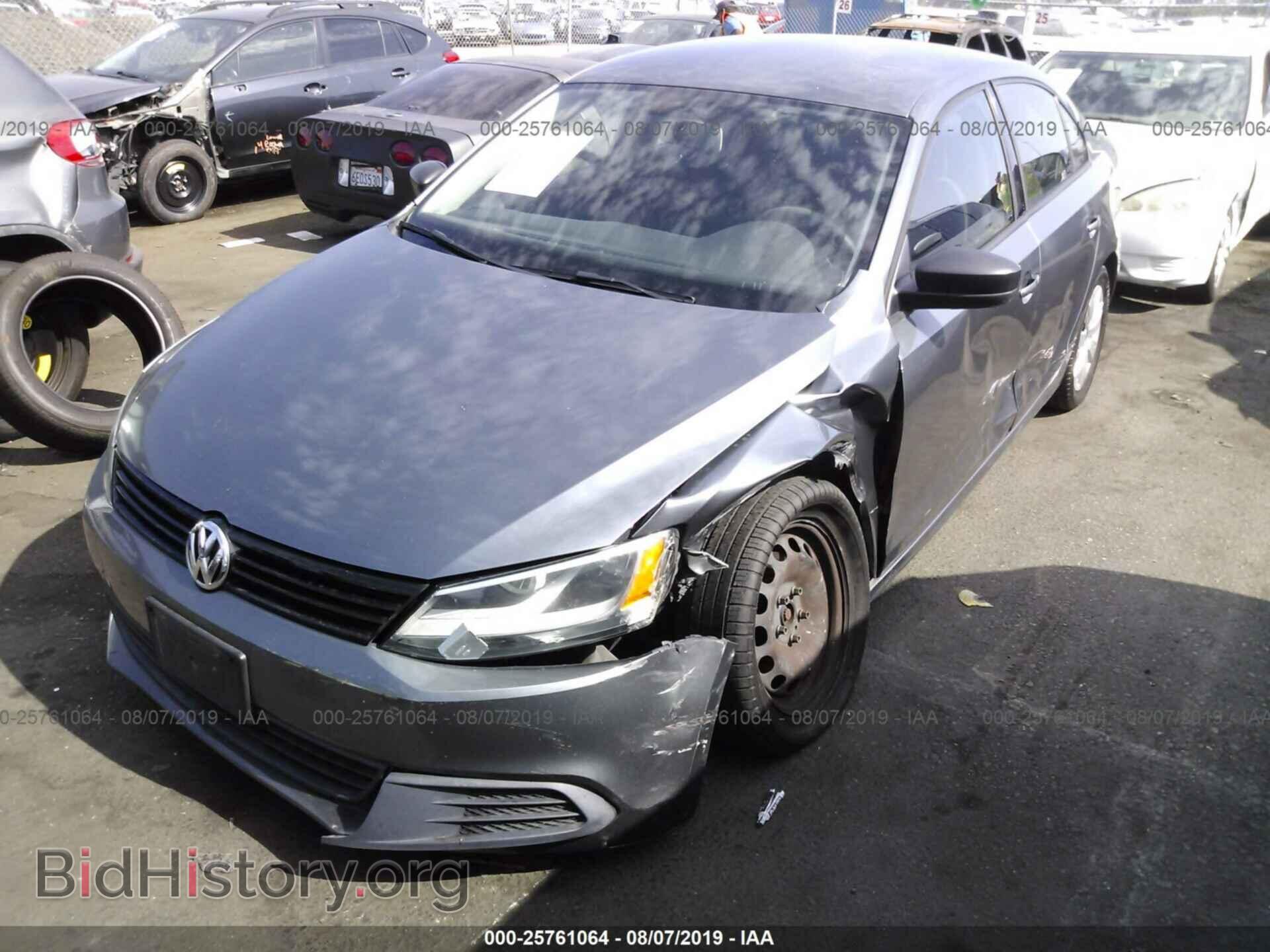 2012 VOLKSWAGEN JETTA - VIN: 3VW2K7AJ0CM352612 - Фото 2