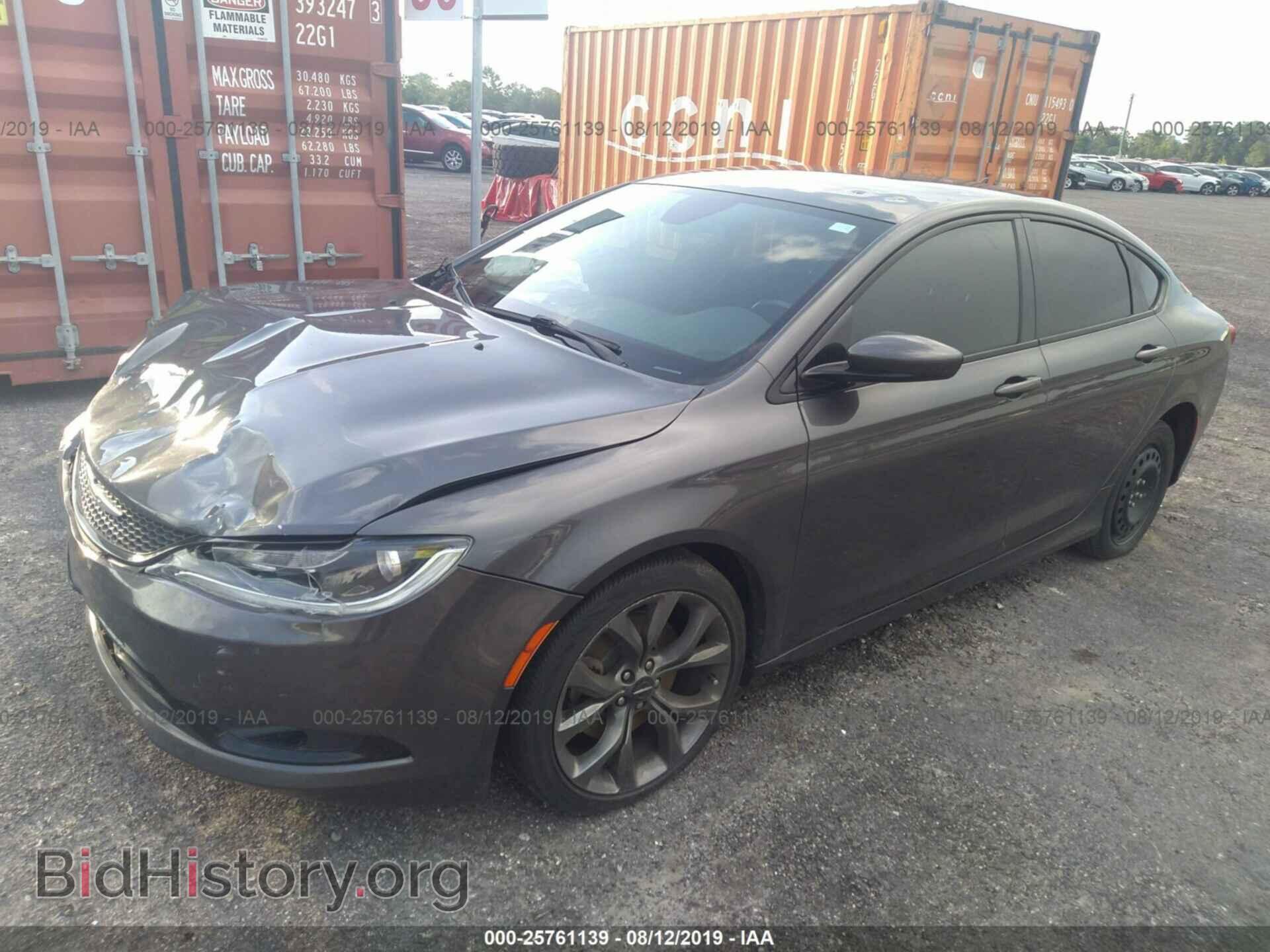 2015 CHRYSLER 200 - VIN: 1C3CCCBG5FN515026 - Photo 2