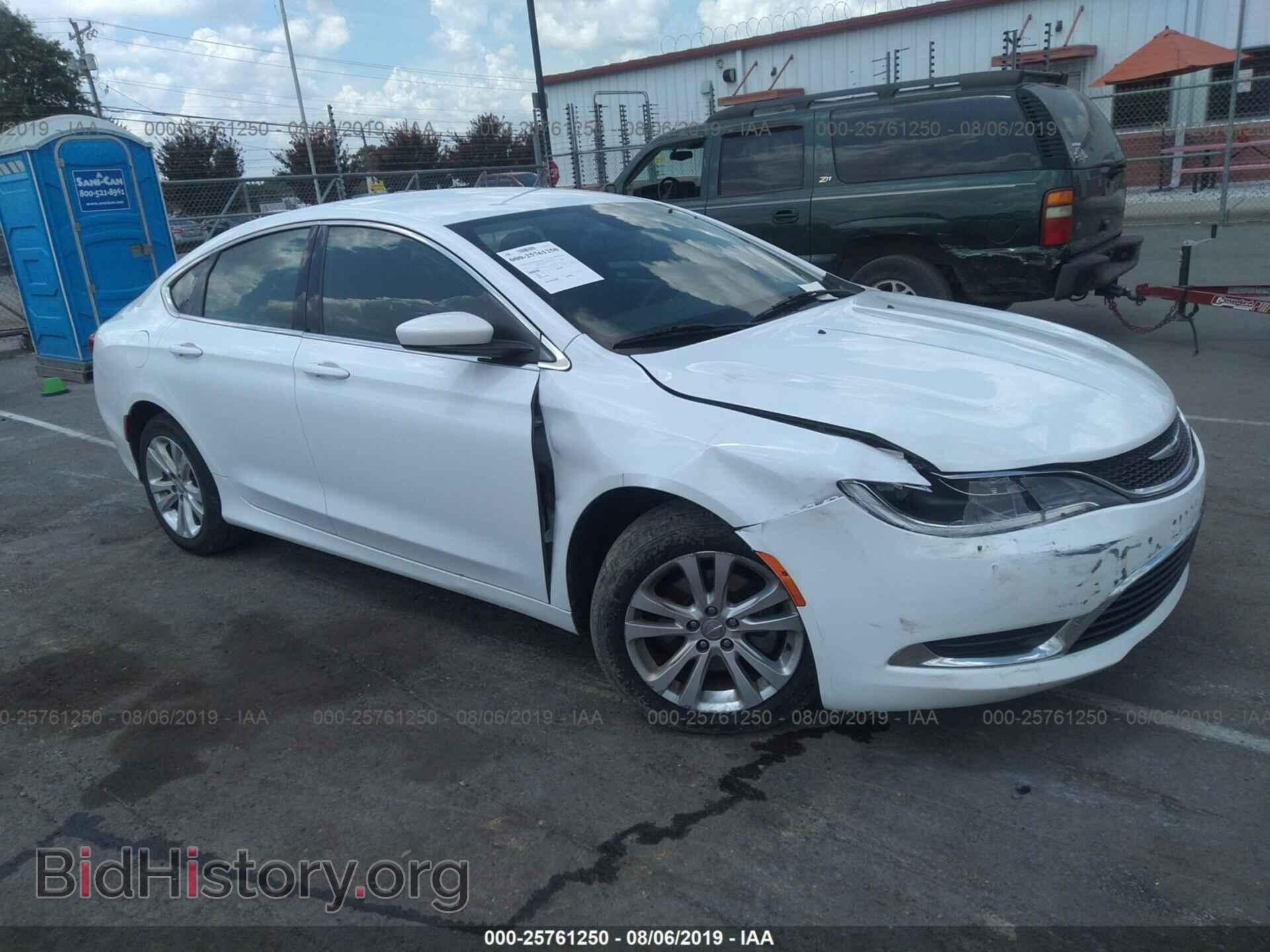 Фотография 1C3CCCAB9GN132147 - CHRYSLER 200 2016