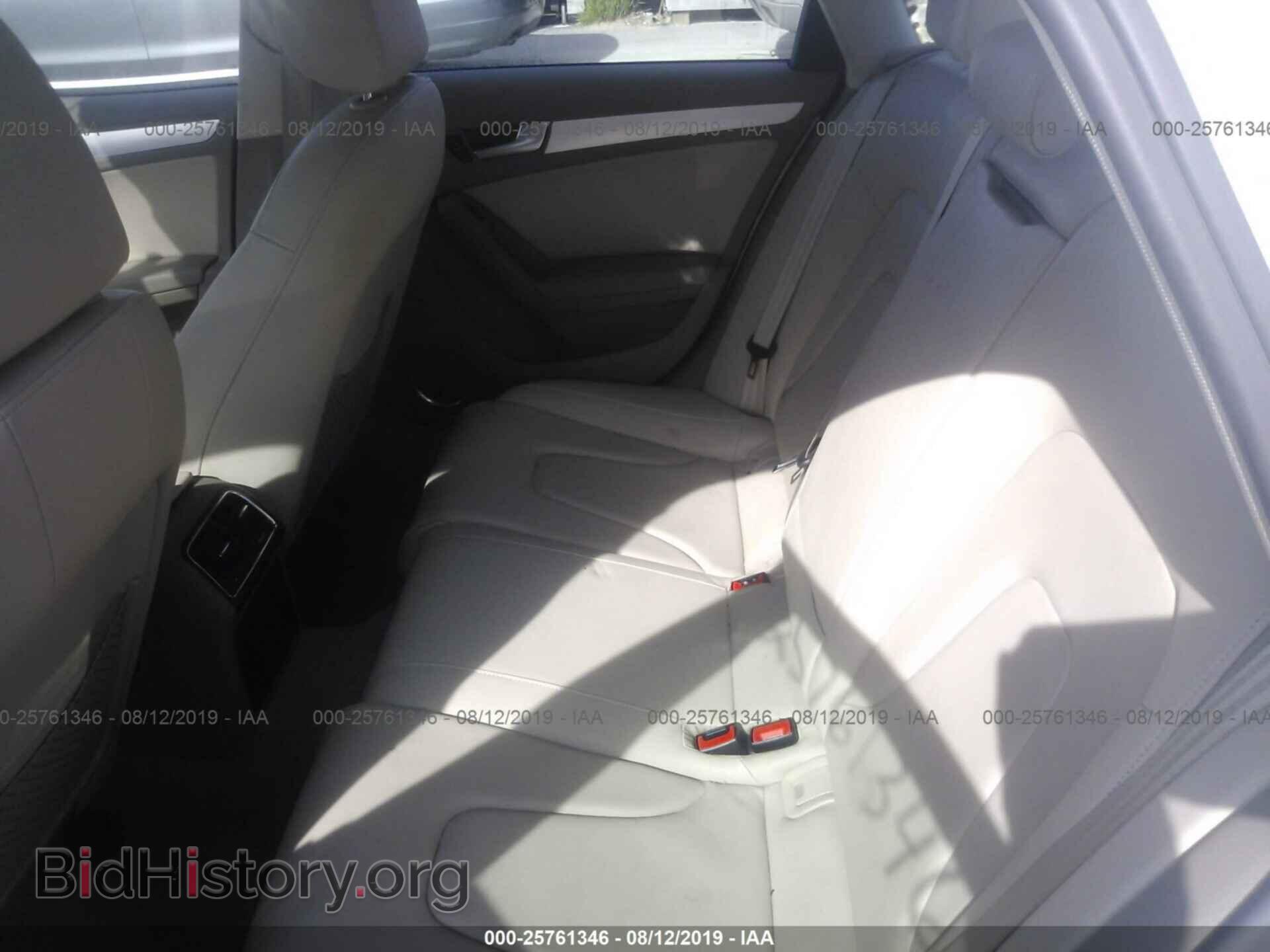2012 AUDI A4 - VIN: WAUHFAFL6CN007211 - Фото 8