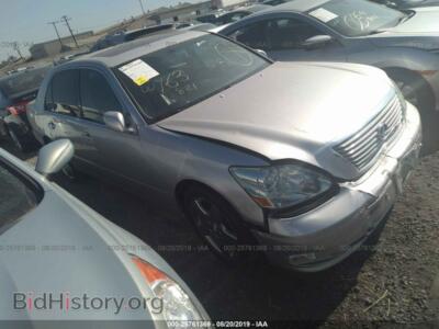 2006 Lexus LS 430, серебристый — VIN JTHBN36F065034683, IAAI
