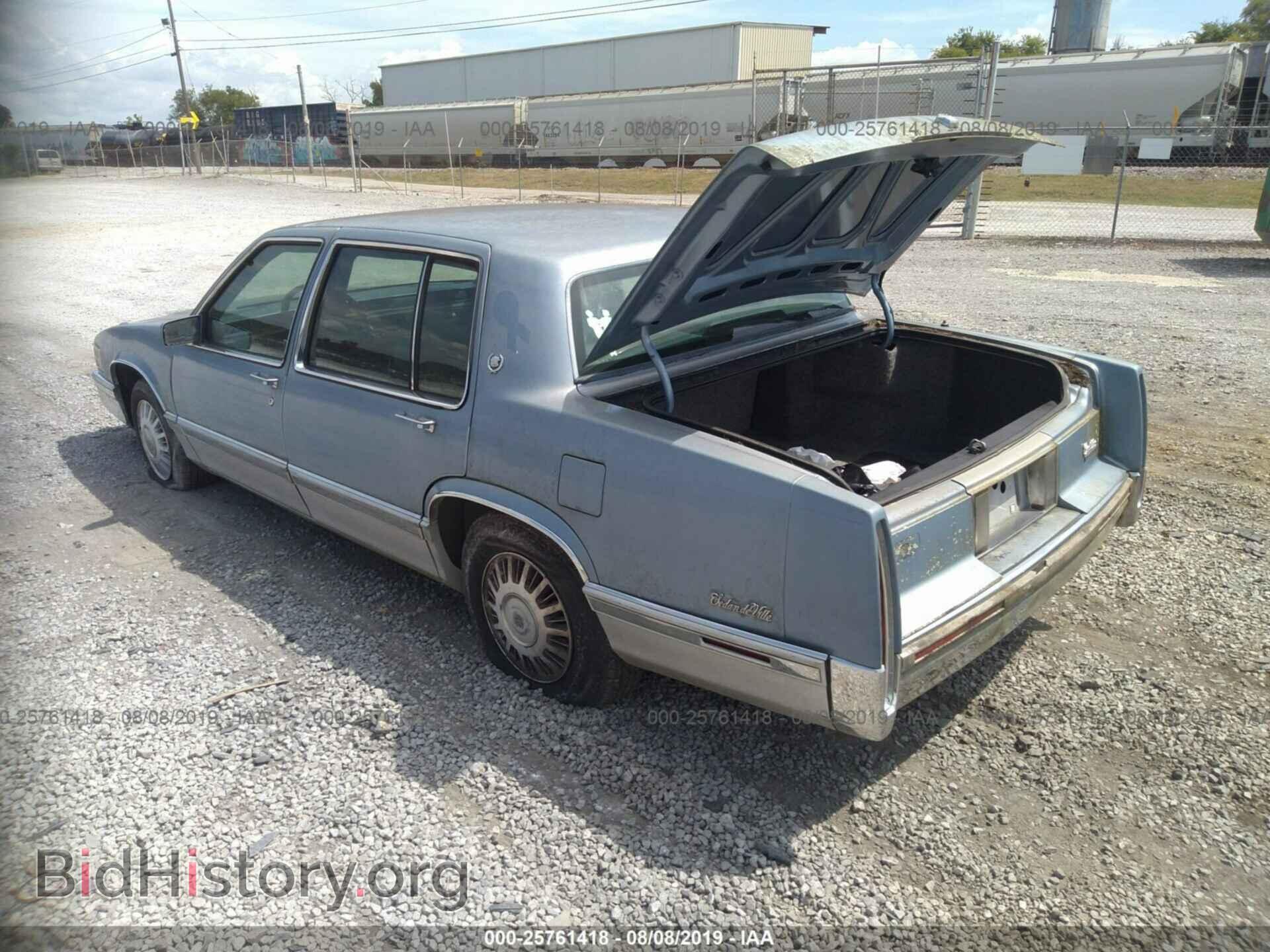 1991 CADILLAC DEVILLE - VIN: 1G6CD53B7M4299855 - Photo 3