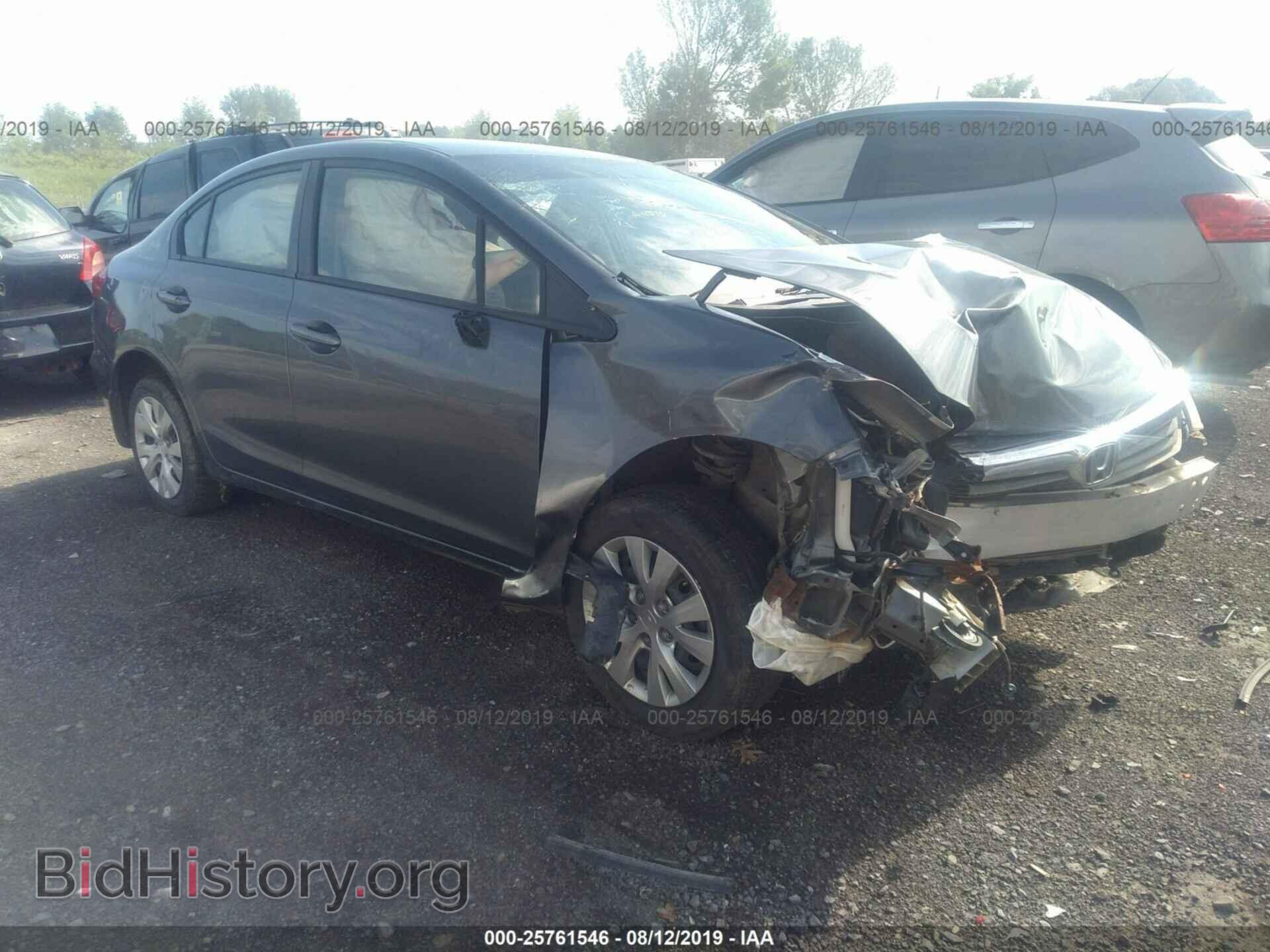 Фотография 19XFB2F59CE372466 - HONDA CIVIC 2012