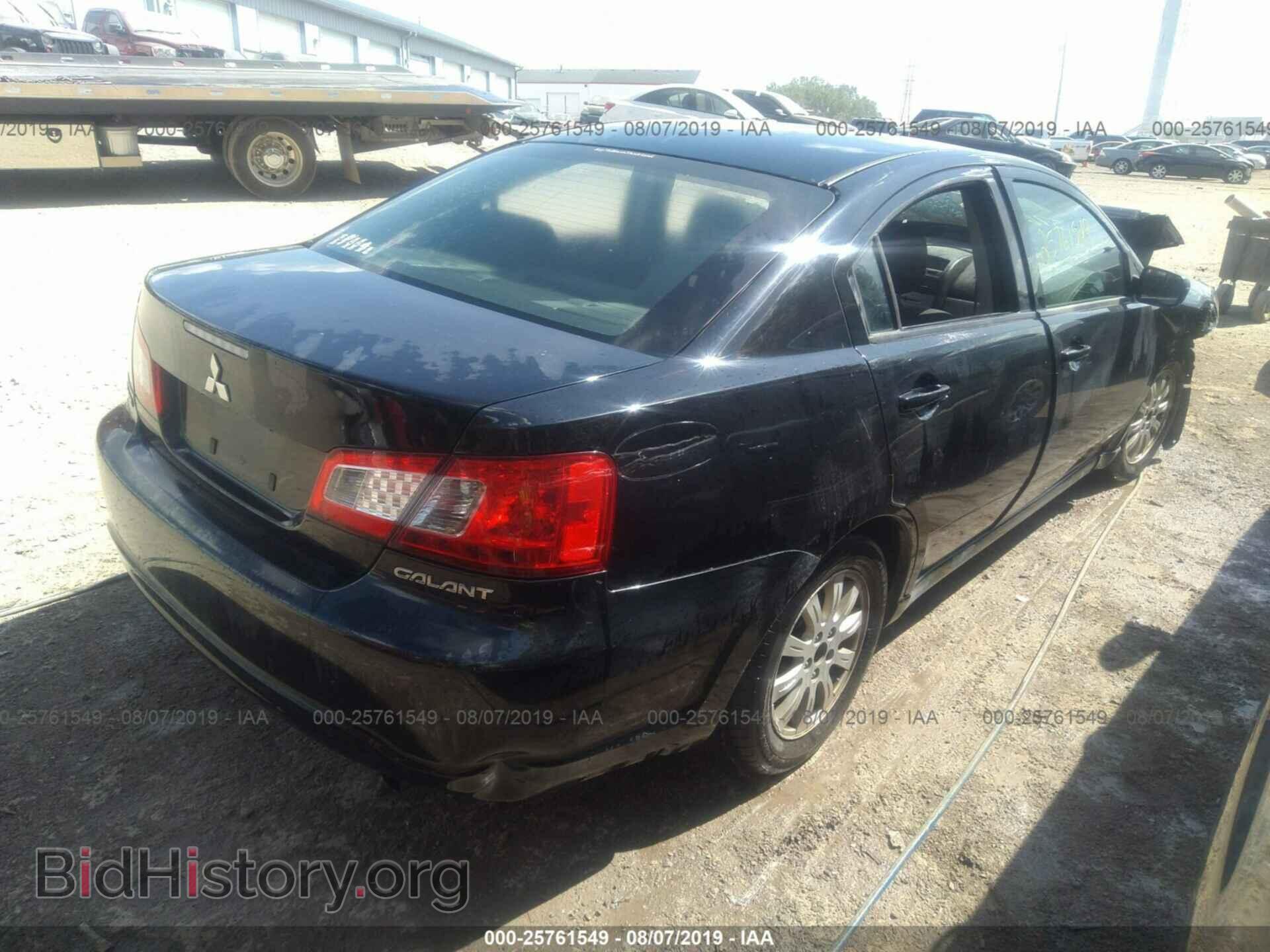 2012 MITSUBISHI GALANT - VIN: 4A32B2FF4CE007287 - Фото 4