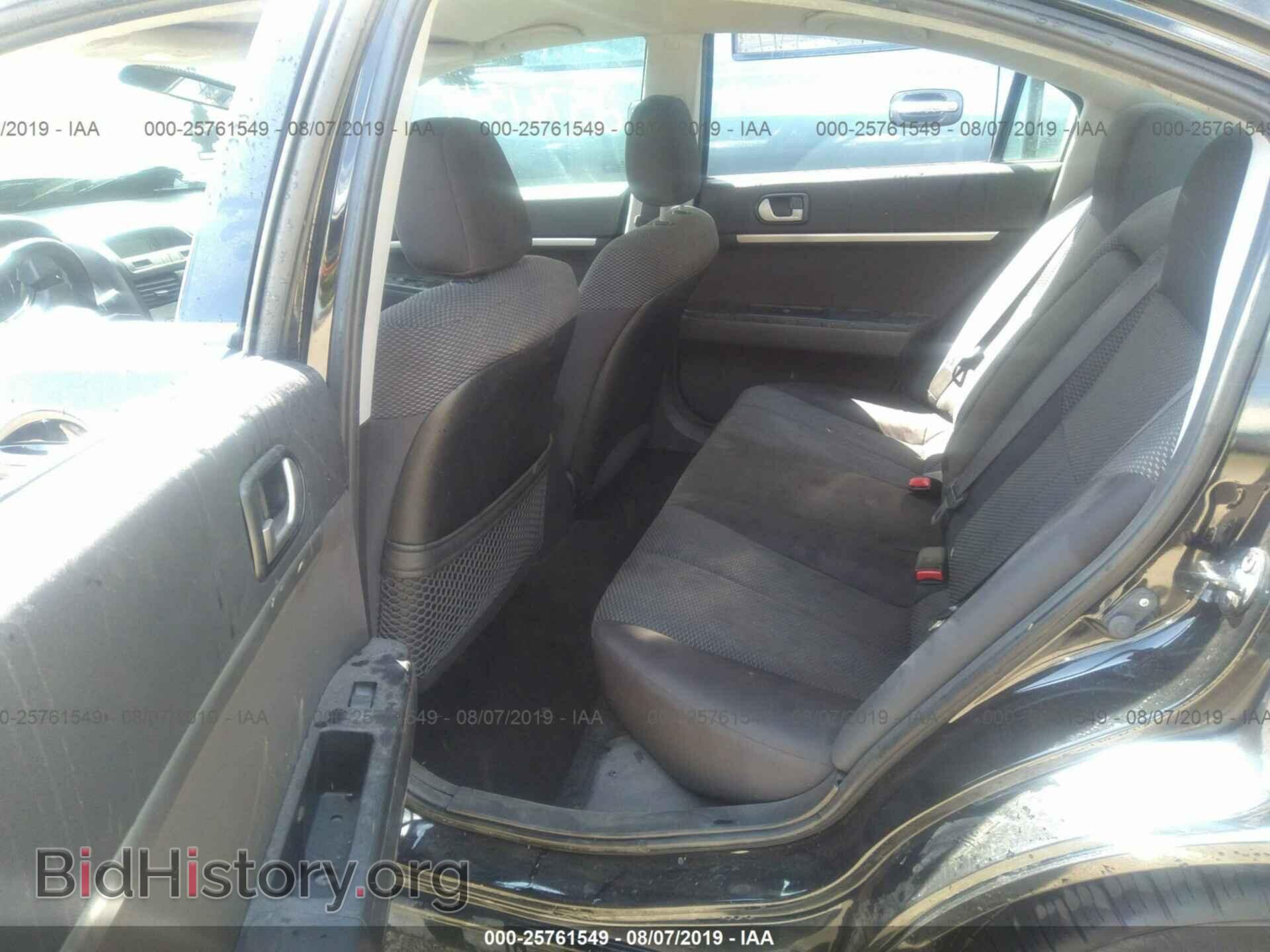 2012 MITSUBISHI GALANT - VIN: 4A32B2FF4CE007287 - Фото 8